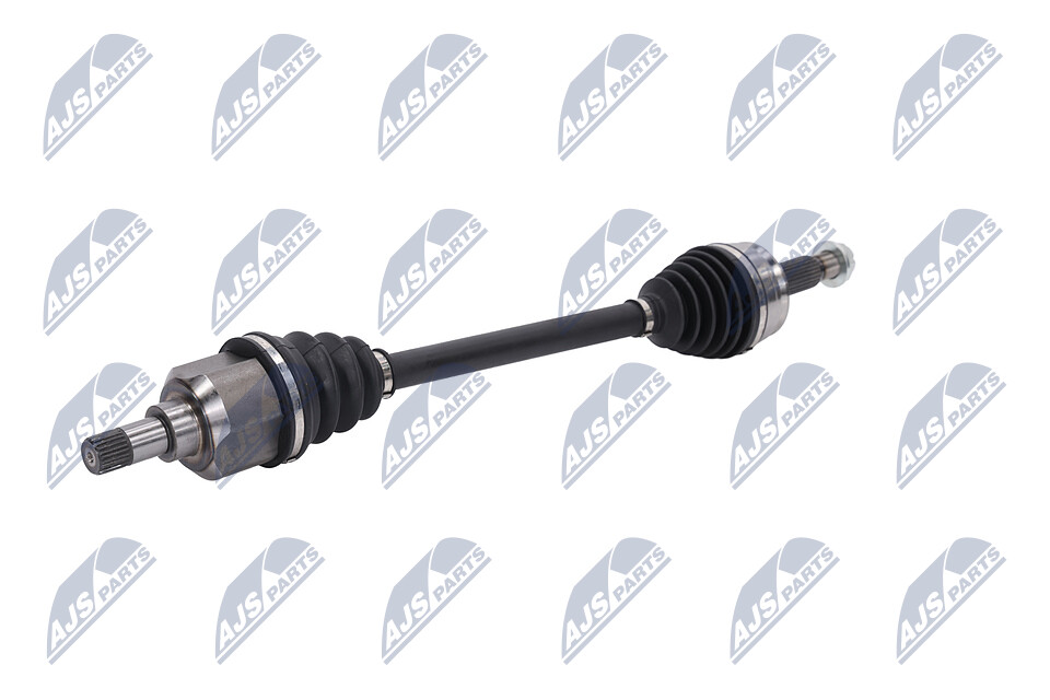 NTY Front Axle Left, 671mm, 86mm, MC, 6-Speed Manual Transmission Length: 671mm, External Toothing wheel side: 28 Driveshaft NPW-PE-021 buy