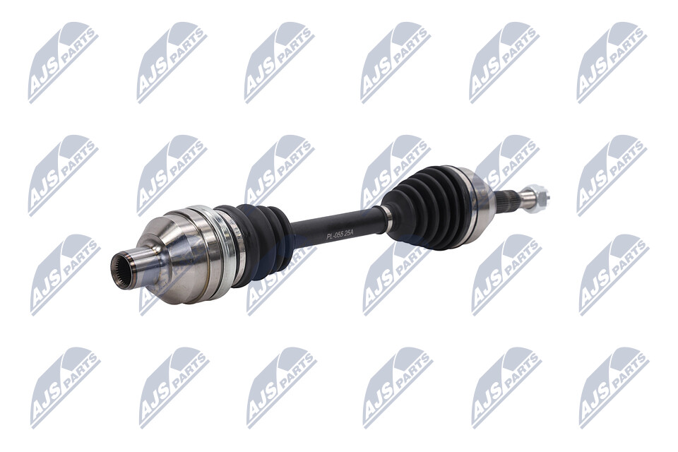 NTY Front Axle Right, 561mm Length: 561mm, External Toothing wheel side: 33, Tooth Gaps, transm. side connection: 34 Driveshaft NPW-PL-055 buy