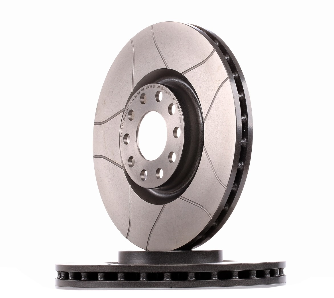 BREMBO MAX LINE 321x30mm, 5, internally vented, slotted, Coated, High-carbon Ø: 321mm, Num. of holes: 5, Brake Disc Thickness: 30mm Brake rotor 09.8689.75 buy