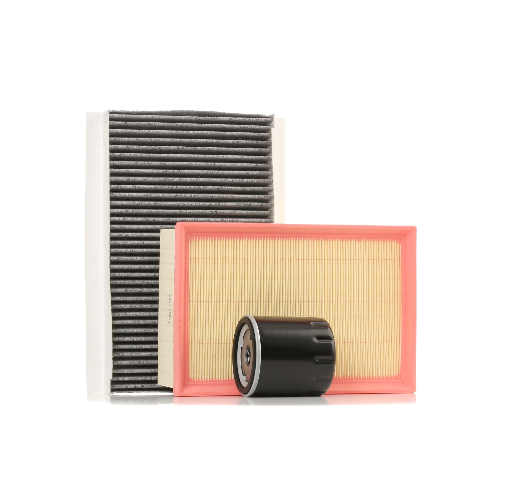 STARK SKFS-18880618 Kit de filtros con filtro de aire, sin tornillo purga aceite, Filtro de carbón activado, tres piezas