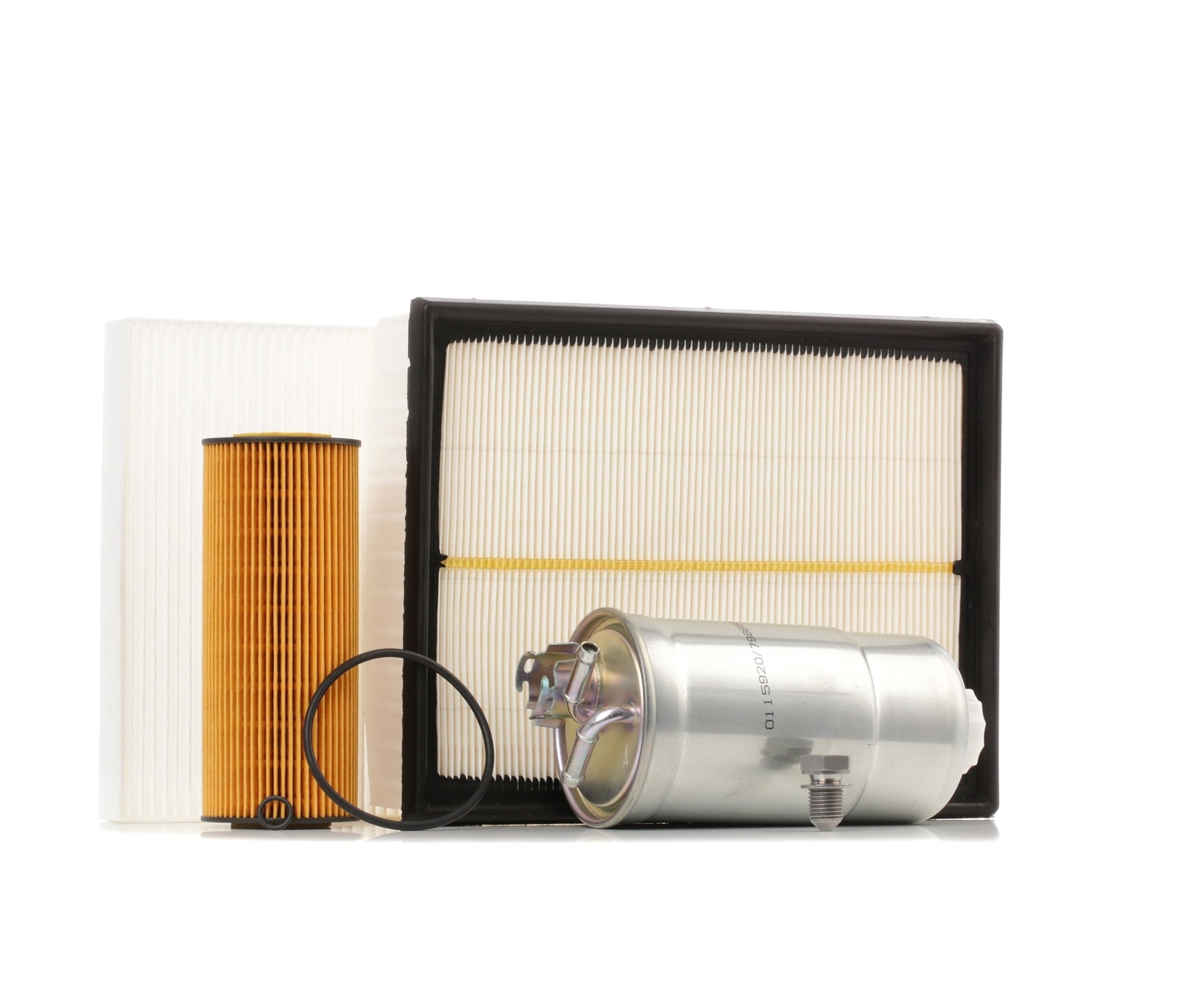 STARK SKFS-18880652 Kit de filtres avec filtre à air, avec vis de vidange d'huile, filtre à pollen, Filtre de conduite, à cinq pièces