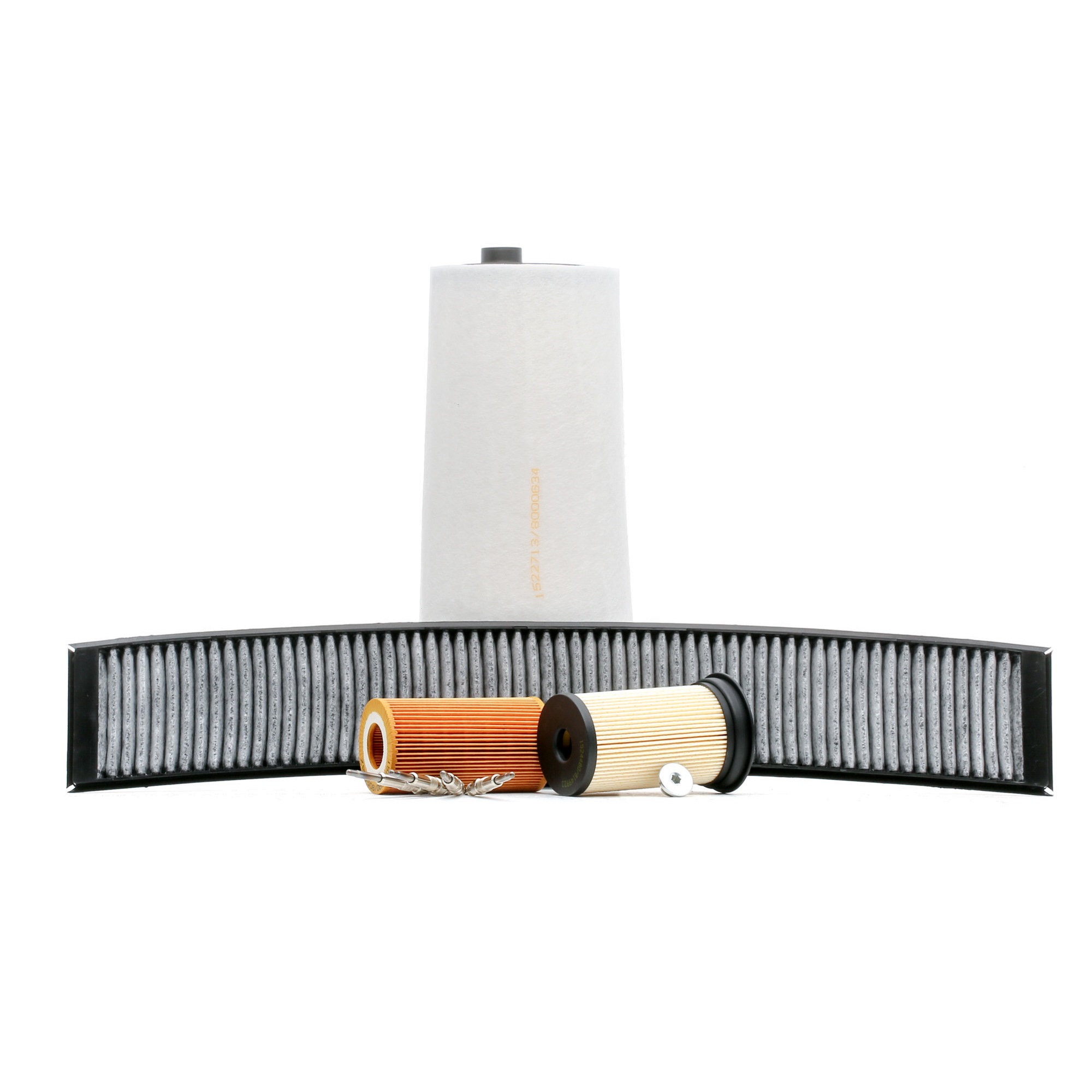 RIDEX Activated Carbon Filter, with air filter, with oil drain plug, Multi-piece, with pre-filter Parts set, maintenance service 4682P0167 buy