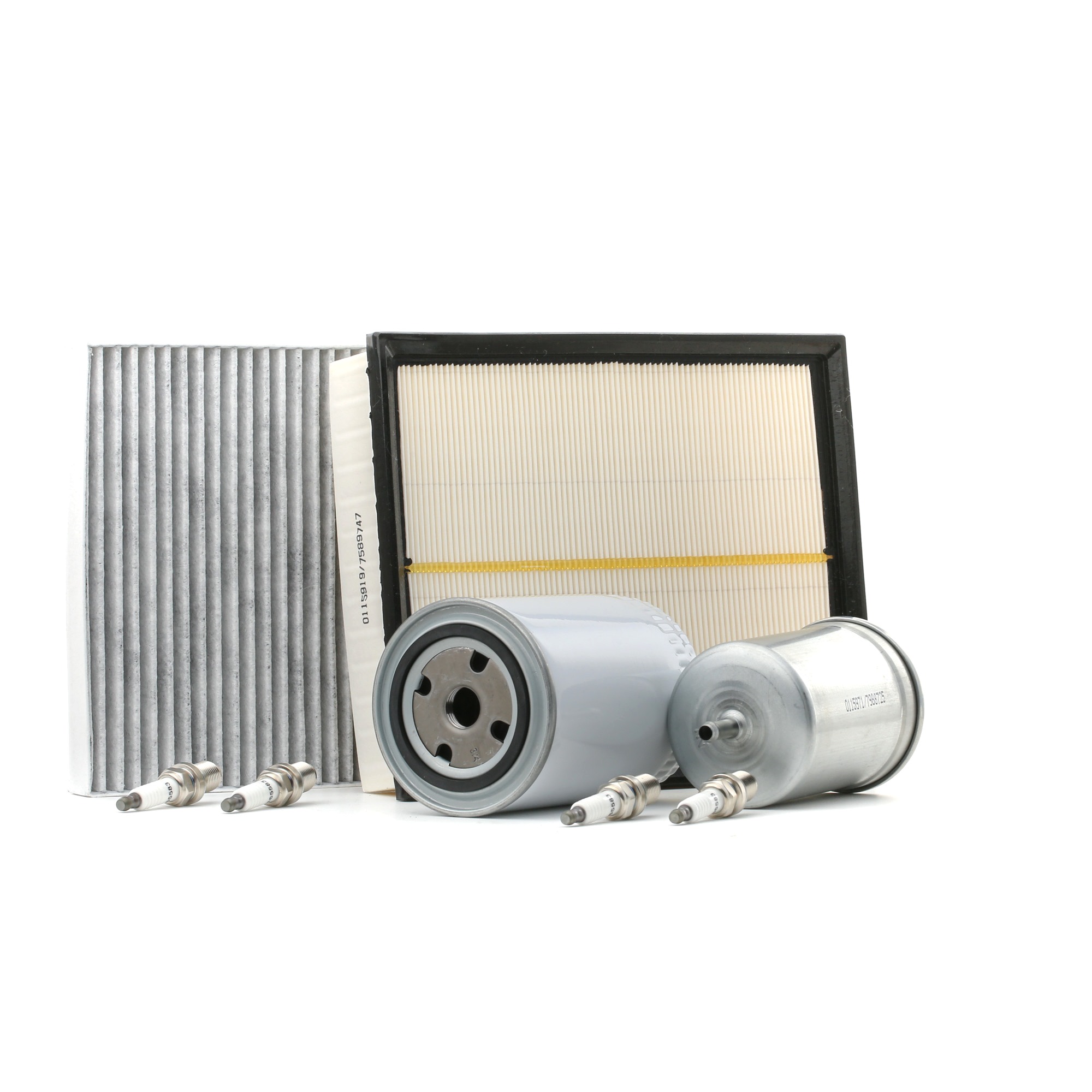 STARK SKPSM-4570201 Inspektionspaket Aktivkohlefilter, Leitungsfilter, Anschraubfilter, mit Luftfilter, ohne Ölablassschraube, mehrteilig