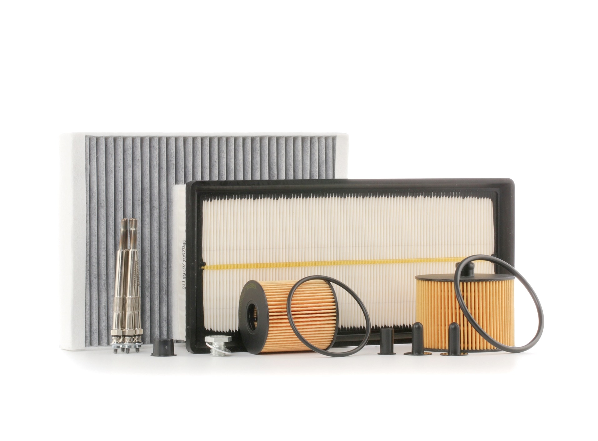 STARK SKPSM-4570213 Inspektionspaket Aktivkohlefilter, mit Luftfilter, mit Ölablassschraube, mehrteilig, mit Vorfilter