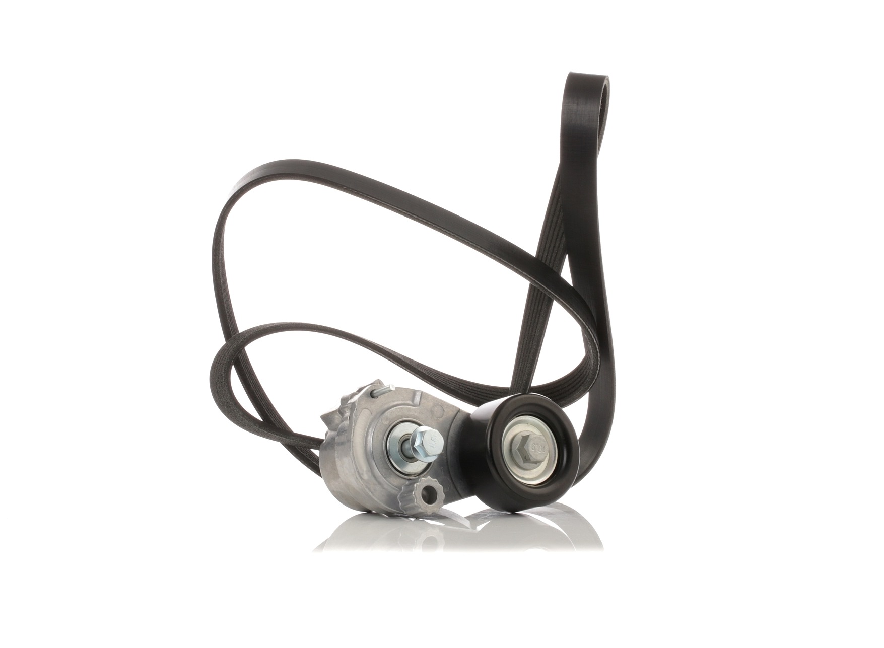RIDEX 542R0682 V-Ribbed Belt Set Check alternator freewheel clutch & replace if necessary