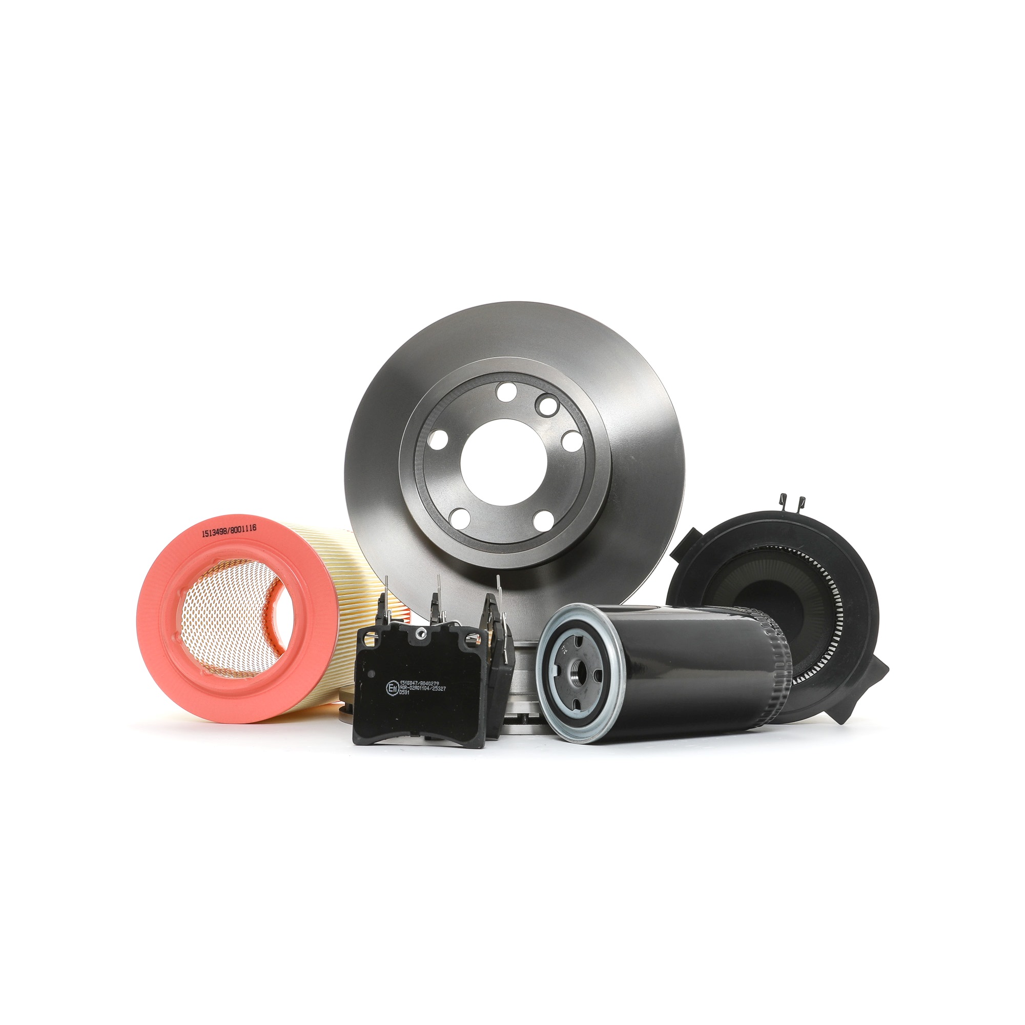 RIDEX 4682P0503 Kit de service filtre à pollen, avec filtre à air, sans vis de vidange d'huile