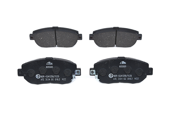 605500 ATE with acoustic wear warning Height: 63,7mm, Width: 143,9mm, Thickness: 17,0mm Brake pads 13.0460-5500.2 buy
