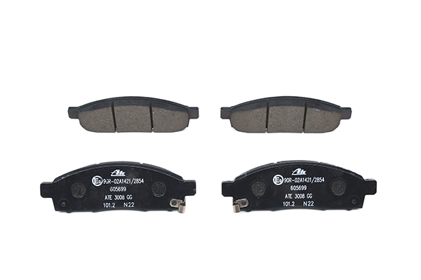 ATE 13.0460-5699.2 Brake pad set with acoustic wear warning