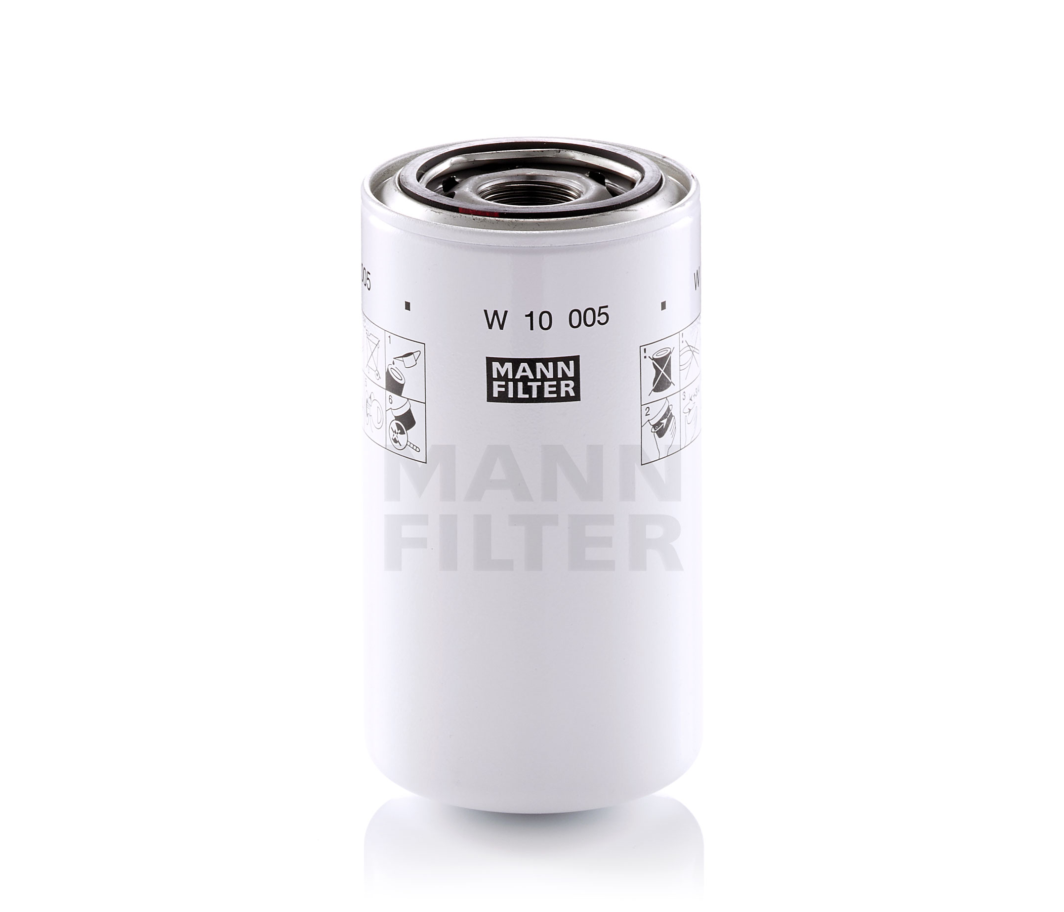 W10005 Alyvos filtras MANN-FILTER D 8 NN B486 AA
