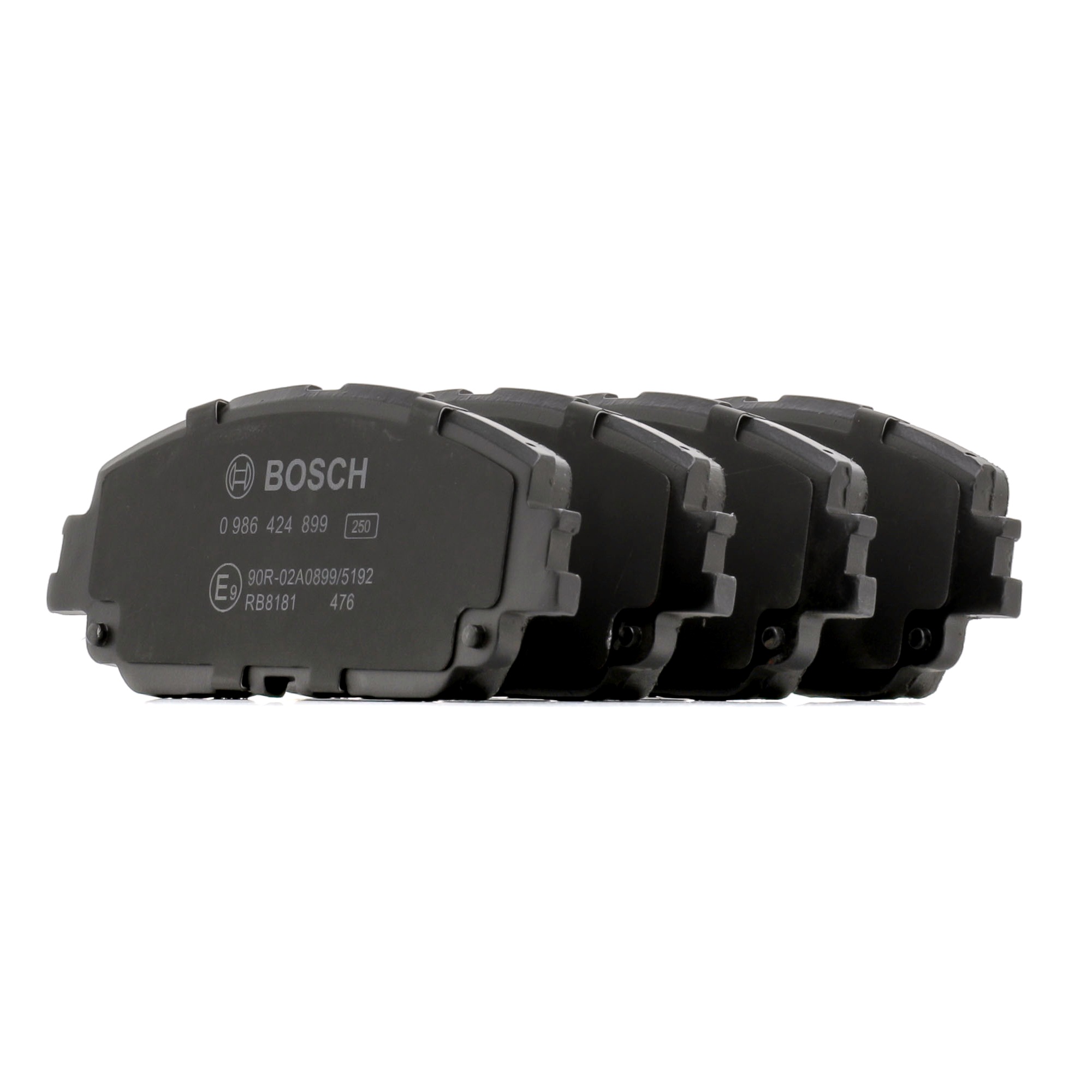 0 986 424 899 BOSCH Set of brake pads LEXUS CT (ZWA10_)
