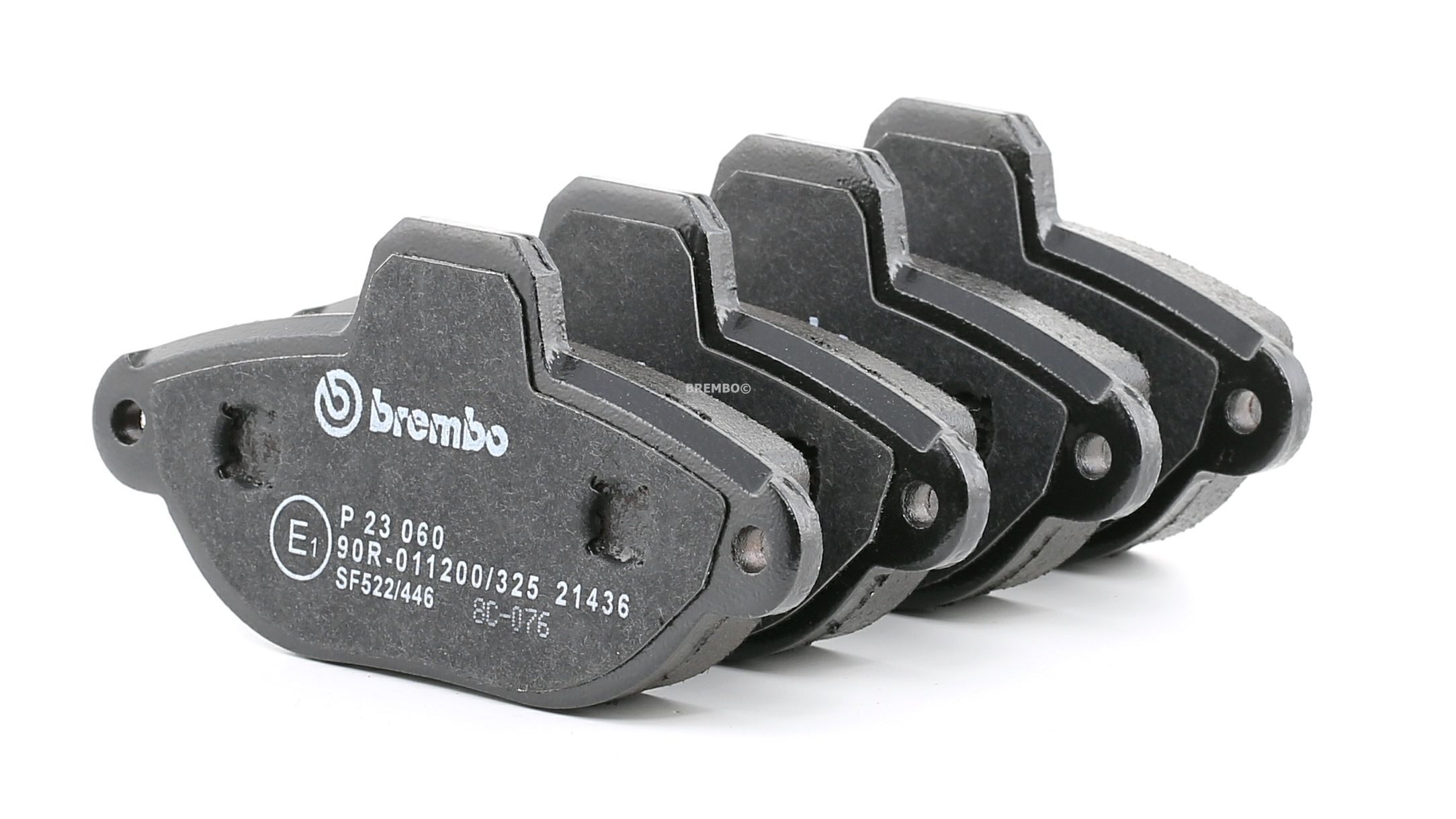 Koop Remblokkenset BREMBO P 23 060 - FIAT Rem onderdelen online