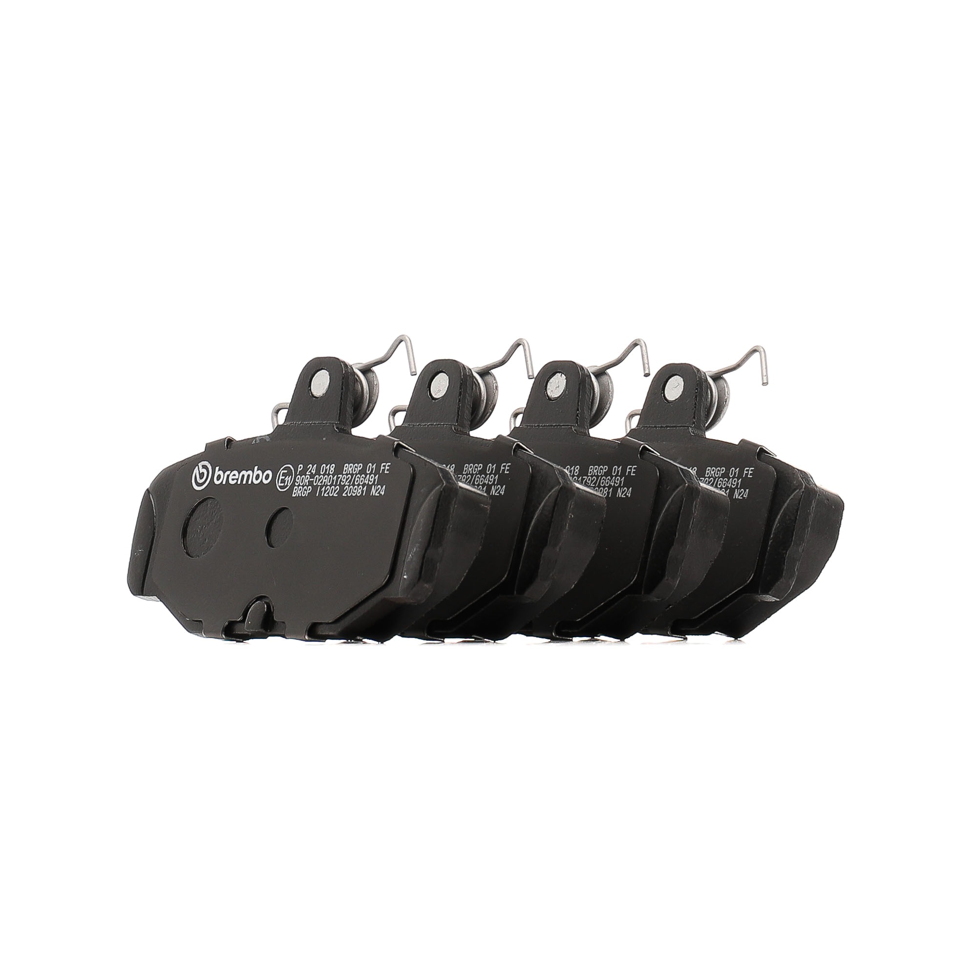 BREMBO P 24 018 Bremseklodser billig i online butik