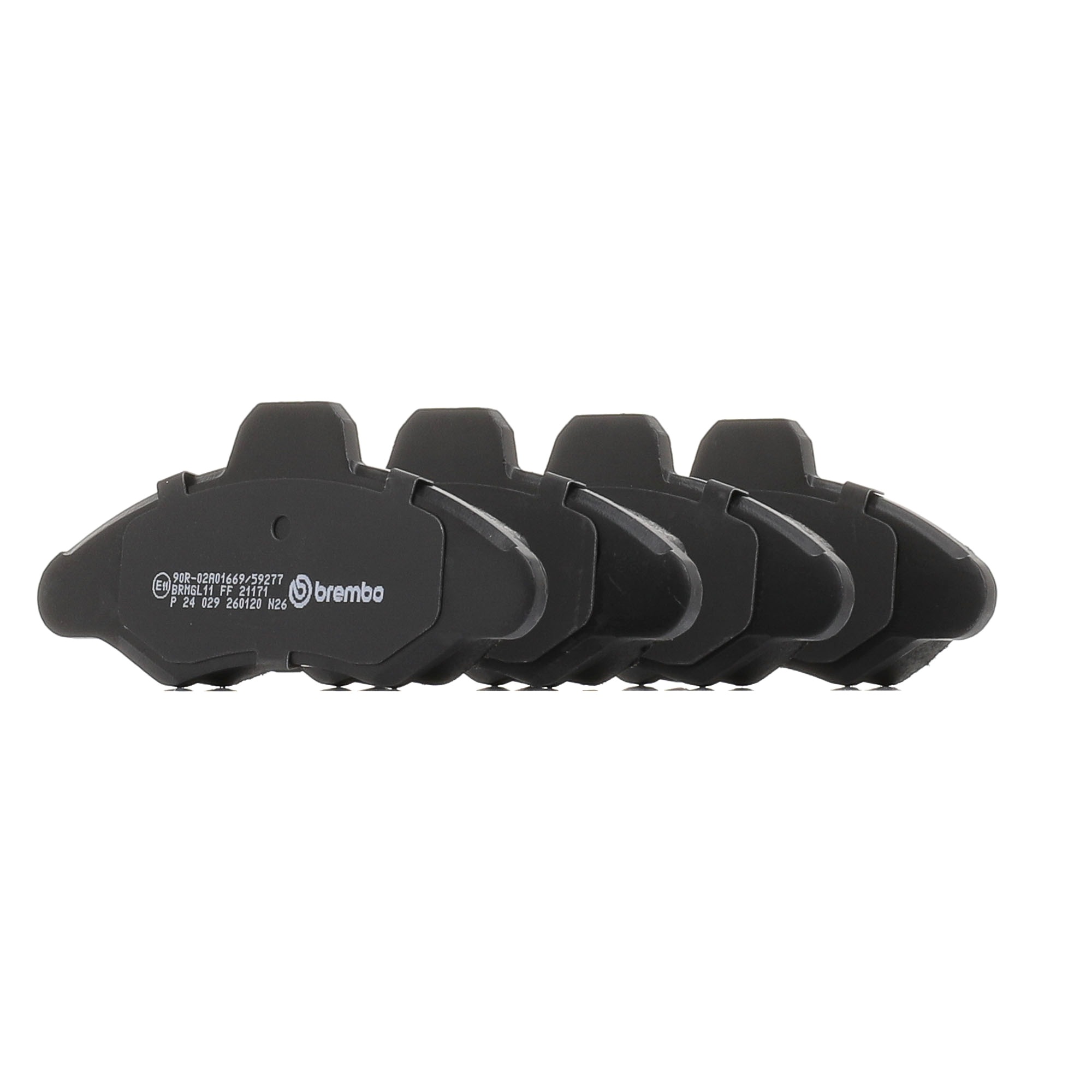BREMBO P 24 029 Brzdové platničky lacné v eshop