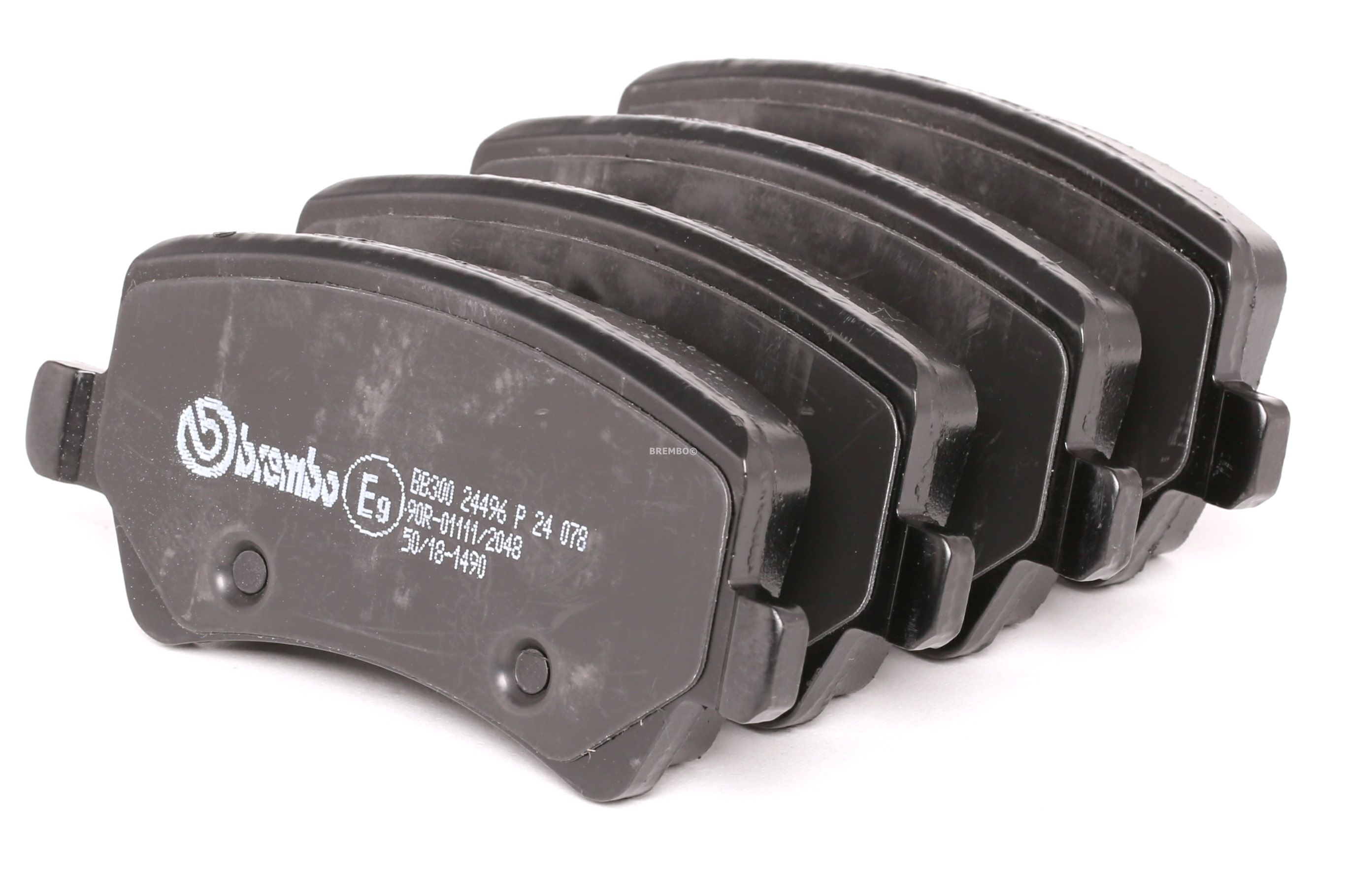Buy Brake pad set BREMBO P 24 078 - LAND ROVER Tuning parts online