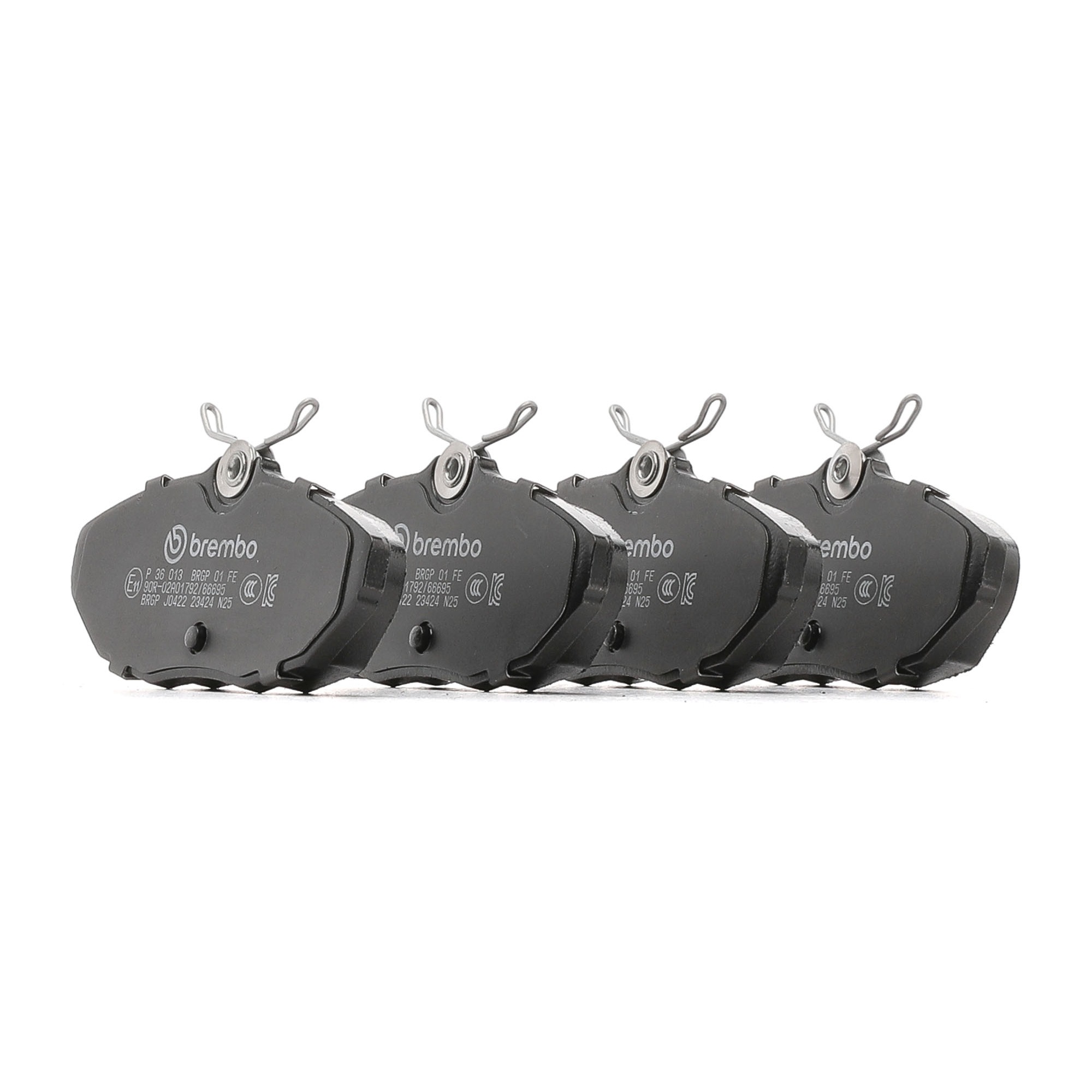 23424 P36013 Brake pad set BREMBO C2C 40194 VAUXHALL