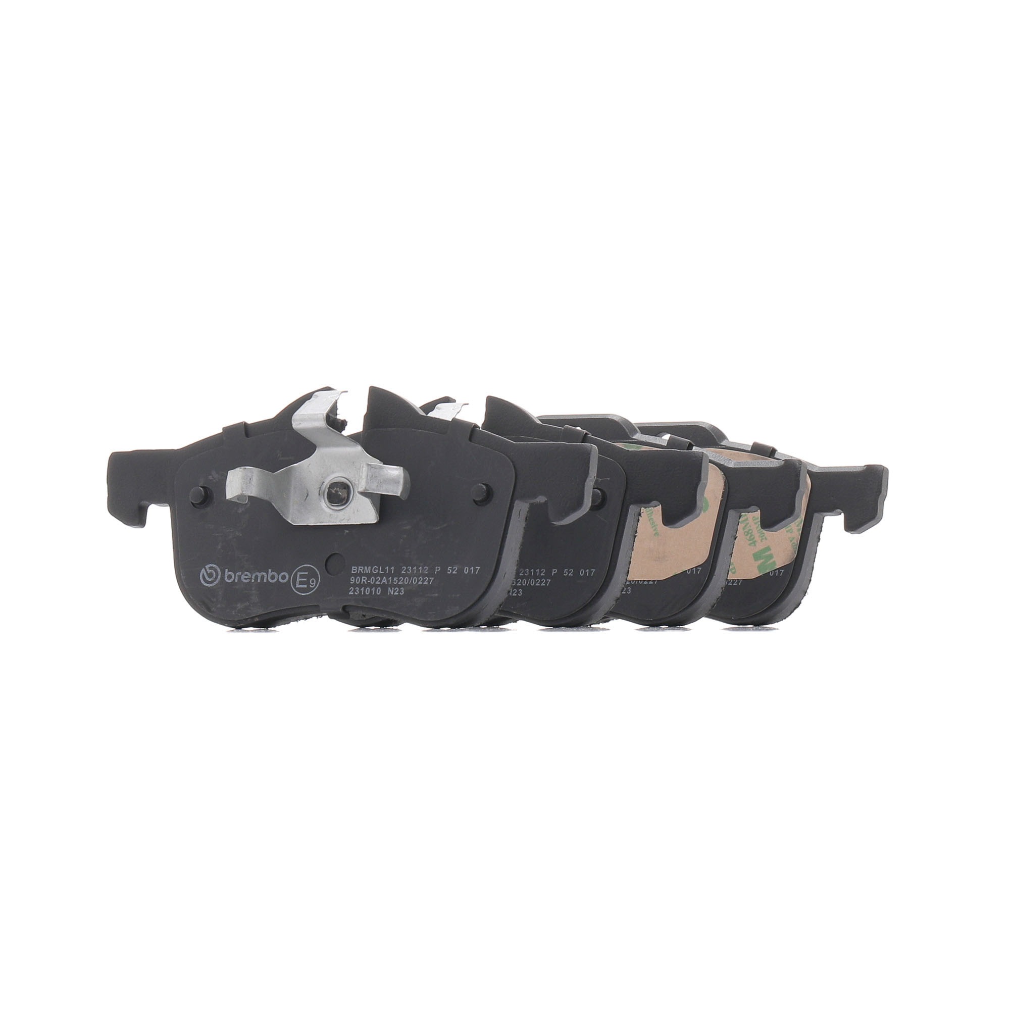 P 52 017 BREMBO Bremssteine ROVER CDV Kasten / Schrägheck (RF)