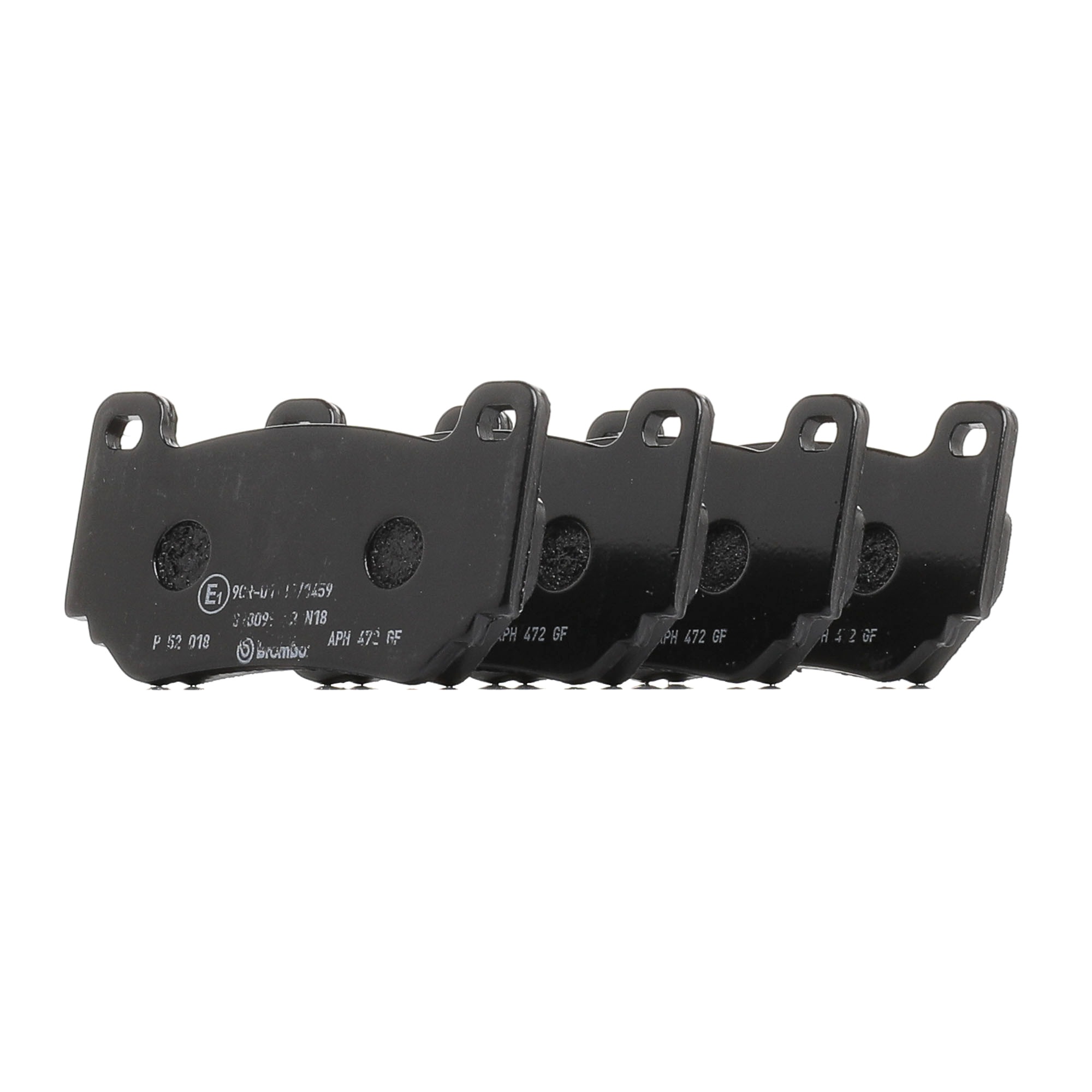 BREMBO P 52 018 Remblokken goedkoop in online shop