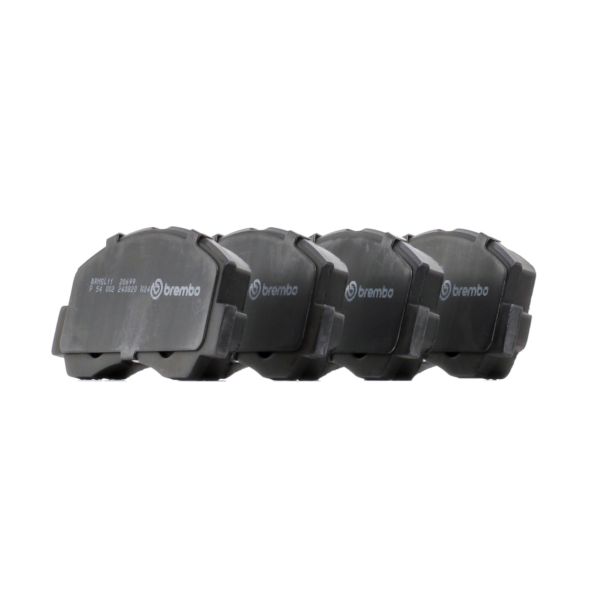 BREMBO Prime P 54 002 Plaquettes de frein contact de signal d'usure exclu