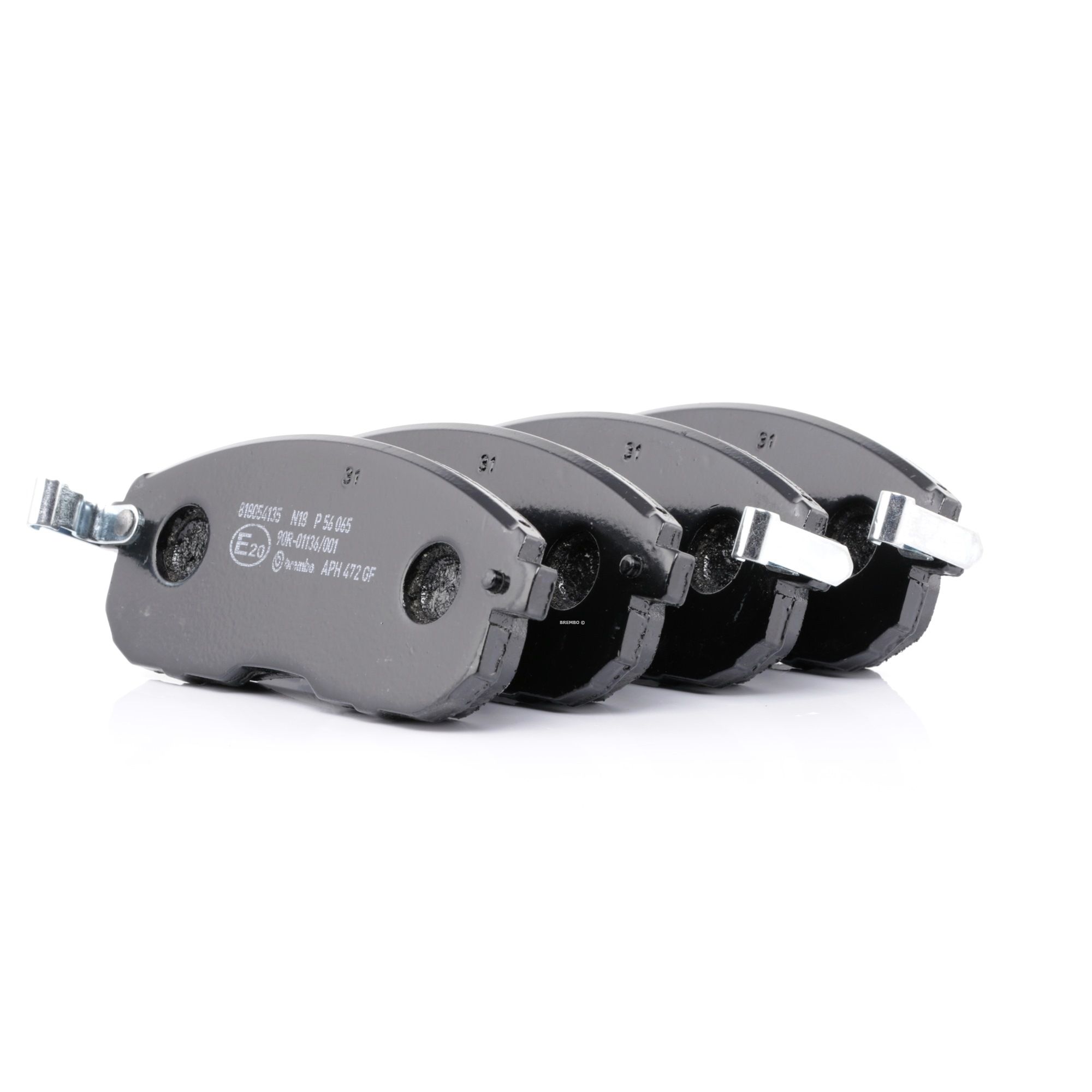 Nissan JUKE Set of brake pads 1661496 BREMBO P 56 065 online buy