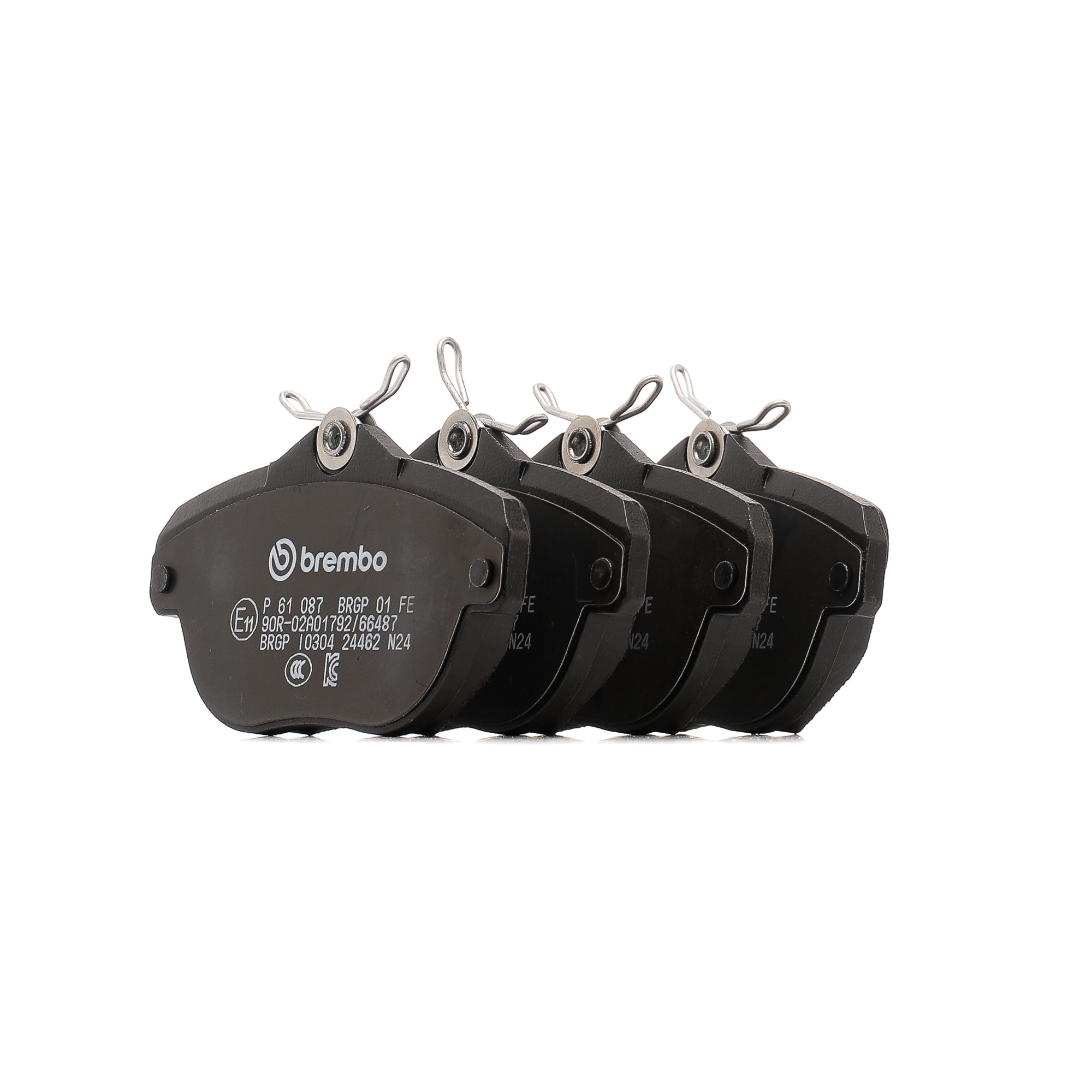 BREMBO Prime P 61 087 Kit pastiglie freni senza contatto segnalazione usura