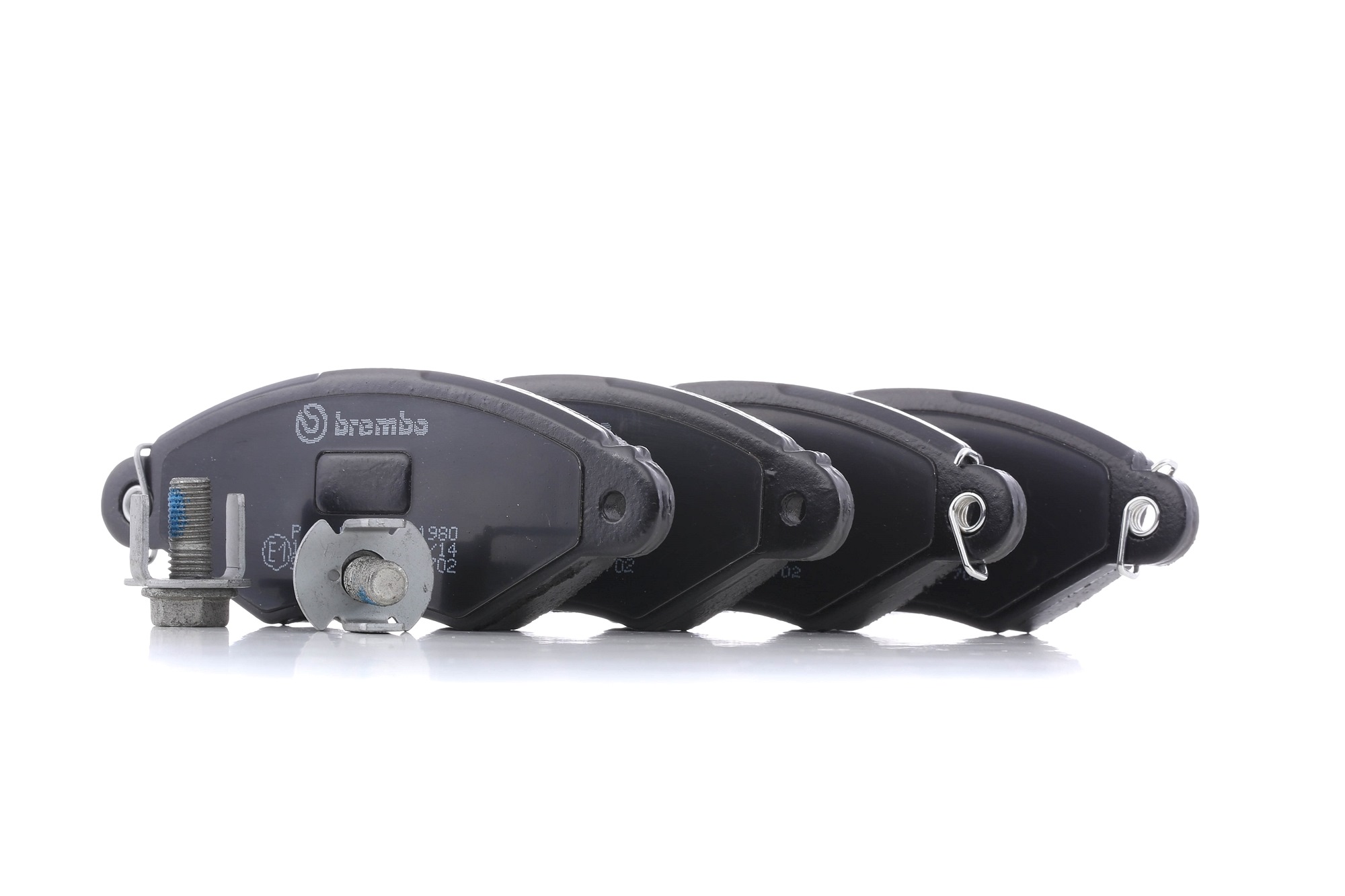 Brembo P 61 099 - Pastiglie Freno Anteriori - Conforme ECE-R90 - Con Indicatore Usura Elettrico - Per Bendix