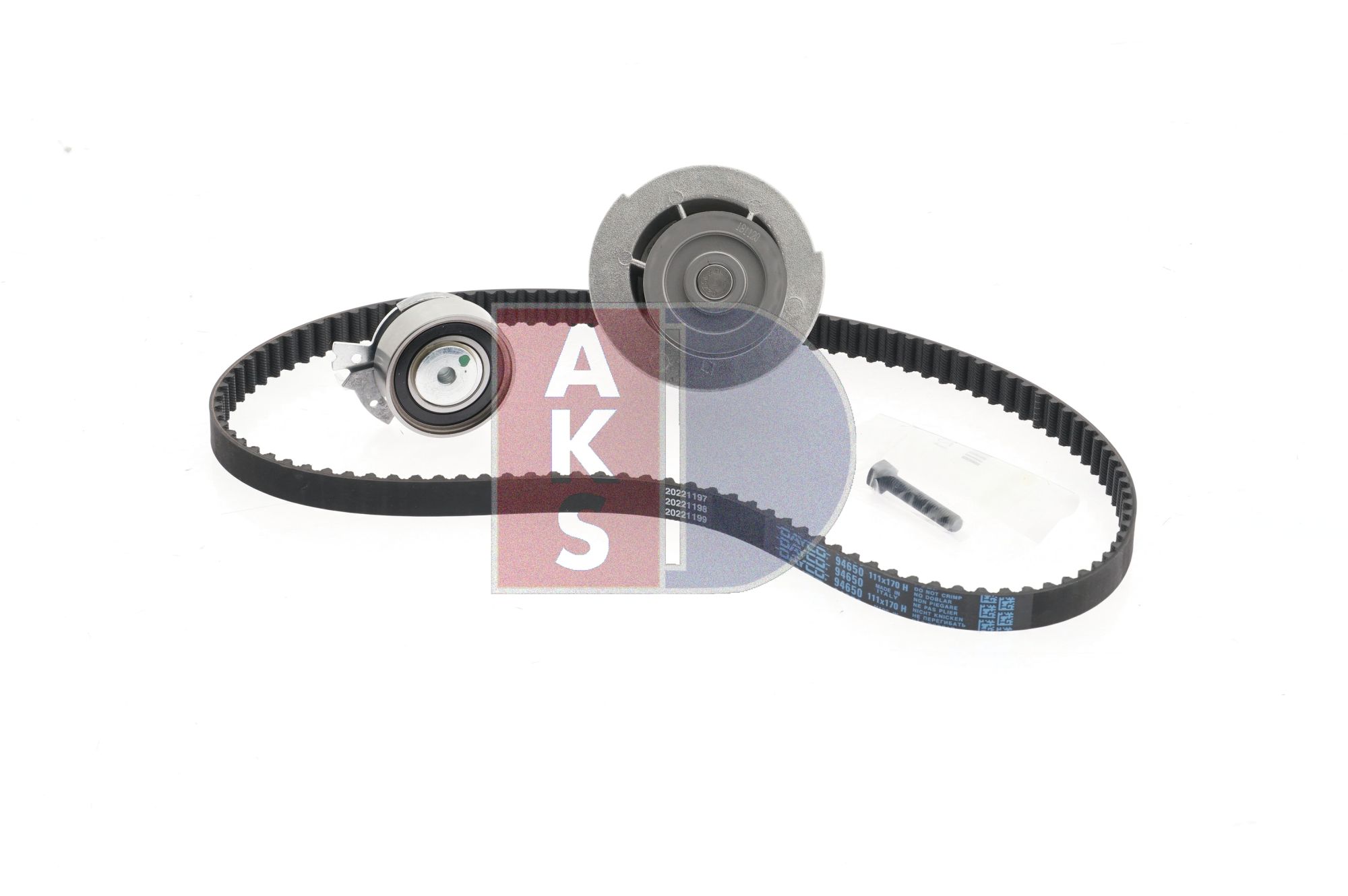 AKS DASIS 570272N Water pump and timing belt kit OPEL experience and price