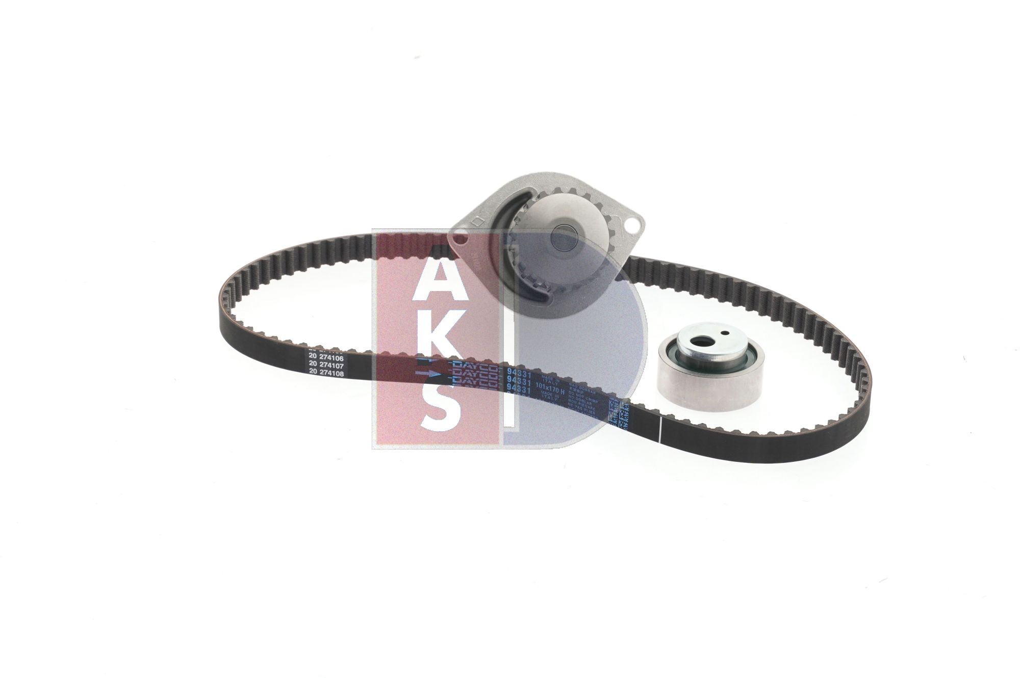 Peugeot 605 Water pump and timing belt kit AKS DASIS 570279N cheap