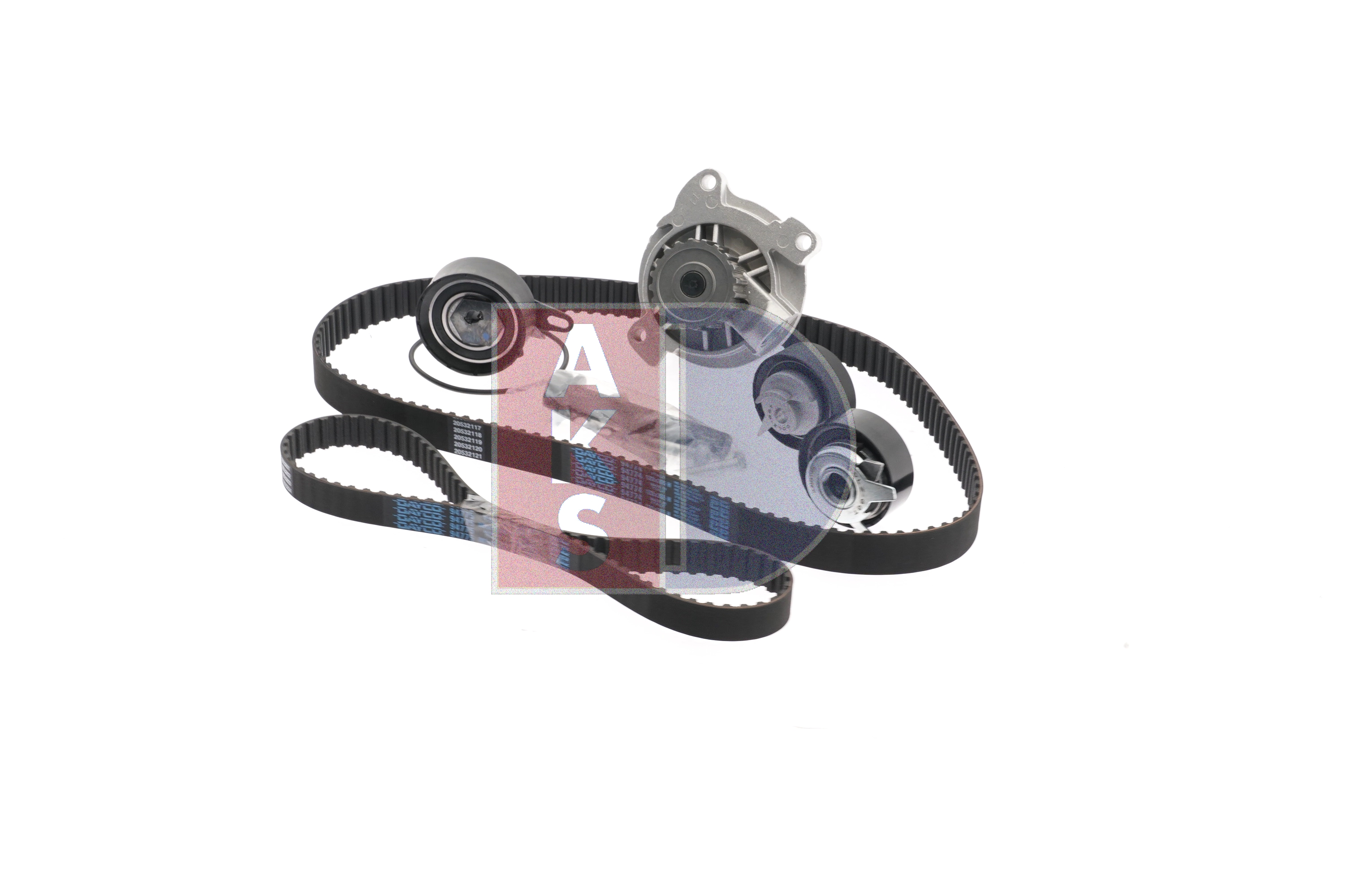 VW Crafter Pritsche Wasserpumpe + Zahnriemensatz AKS DASIS 570298N