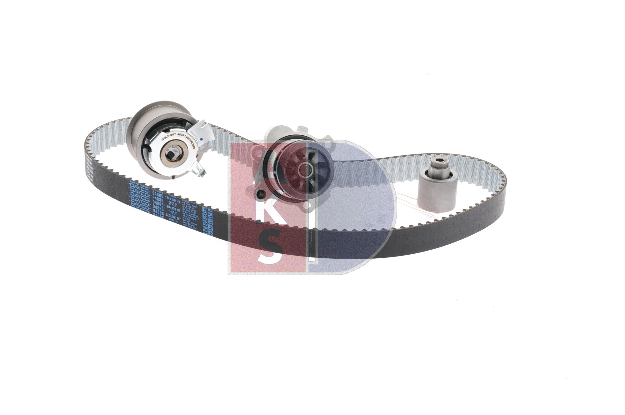 VW Crafter 50 Pritsche Wasserpumpe + Zahnriemensatz AKS DASIS 570300N