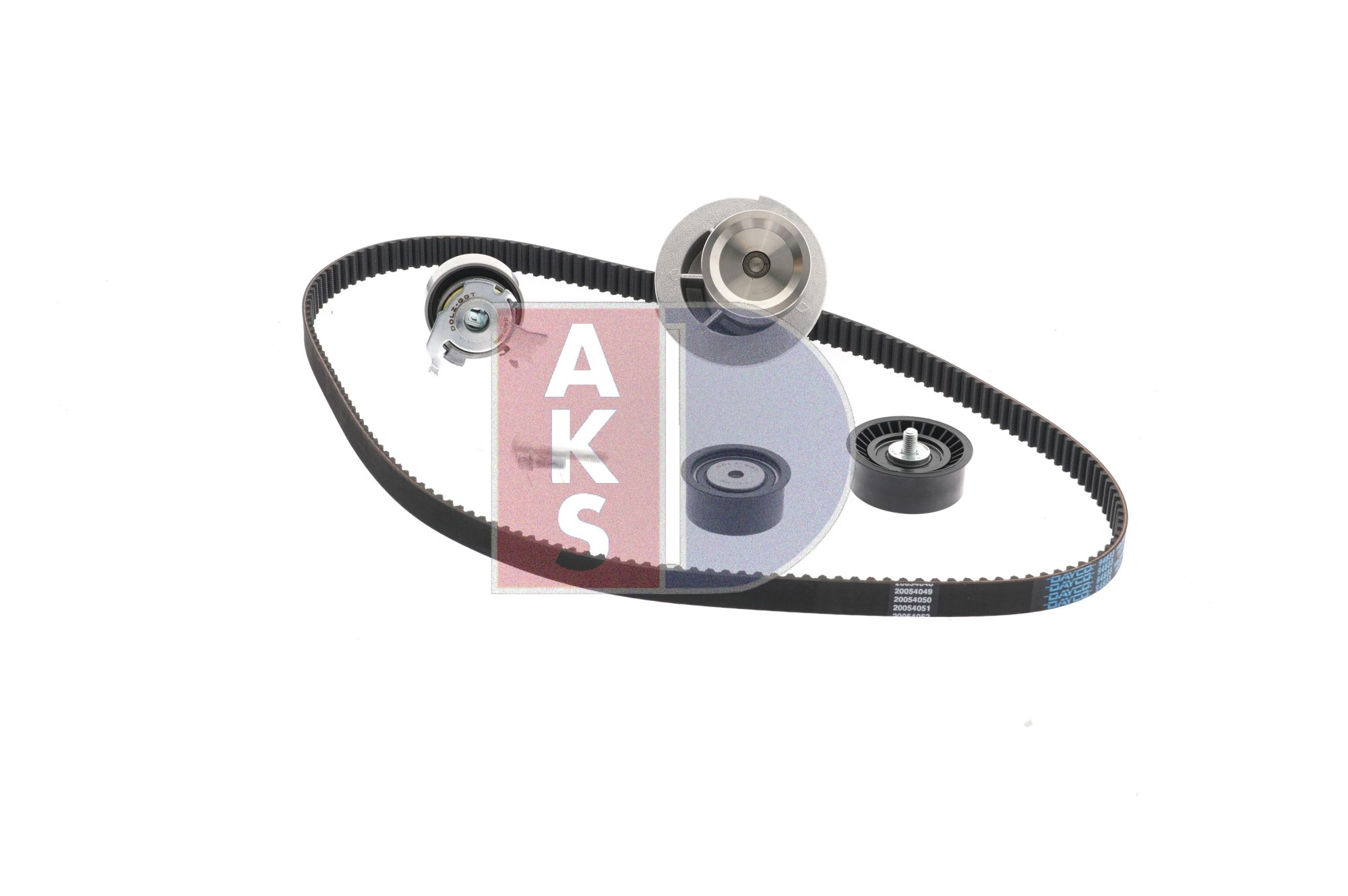 AKS DASIS 570307N Bomba de agua + kit de correa de distribución Núm. dientes: 169, Ancho: 20,0 mm
