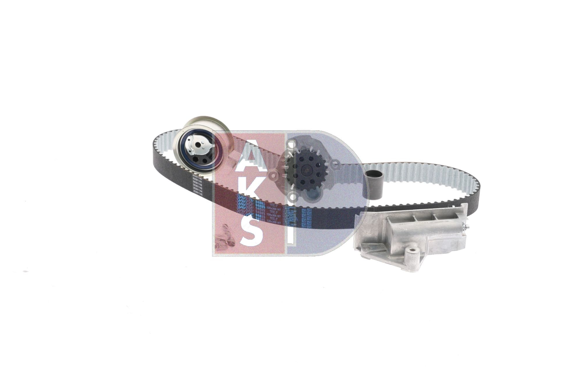 570322N AKS DASIS Bomba de água + kit de correia de distribuição VW Bora Variant