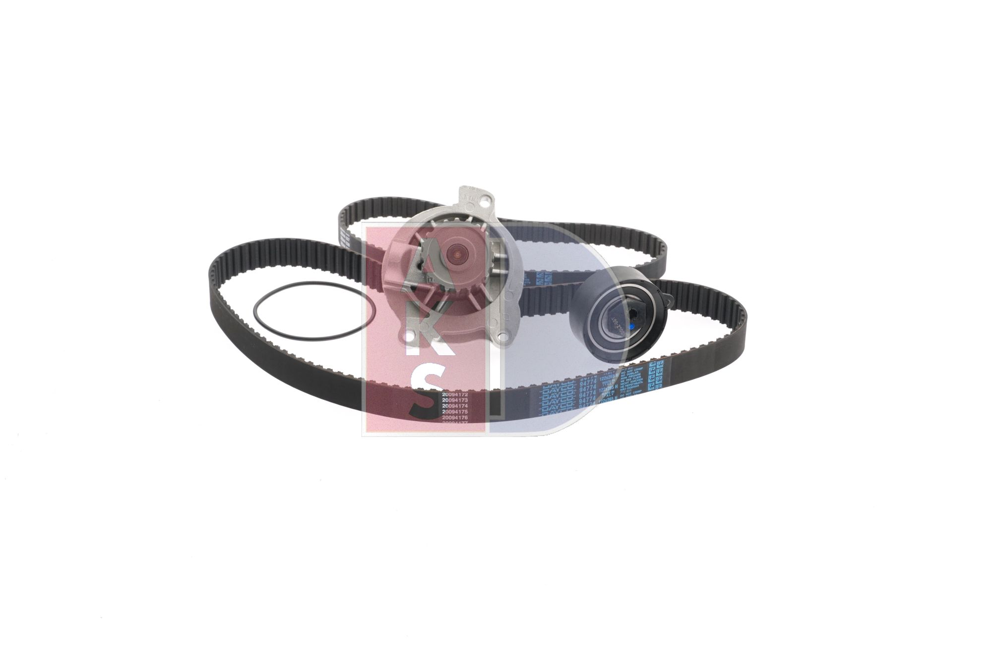 Pirkt 570327N AKS DASIS Platums: 26,5, 20,0 mm Platums: 26,5, 20,0mm Ūdenssūknis + Zobsiksnas komplekts 570327N lēti