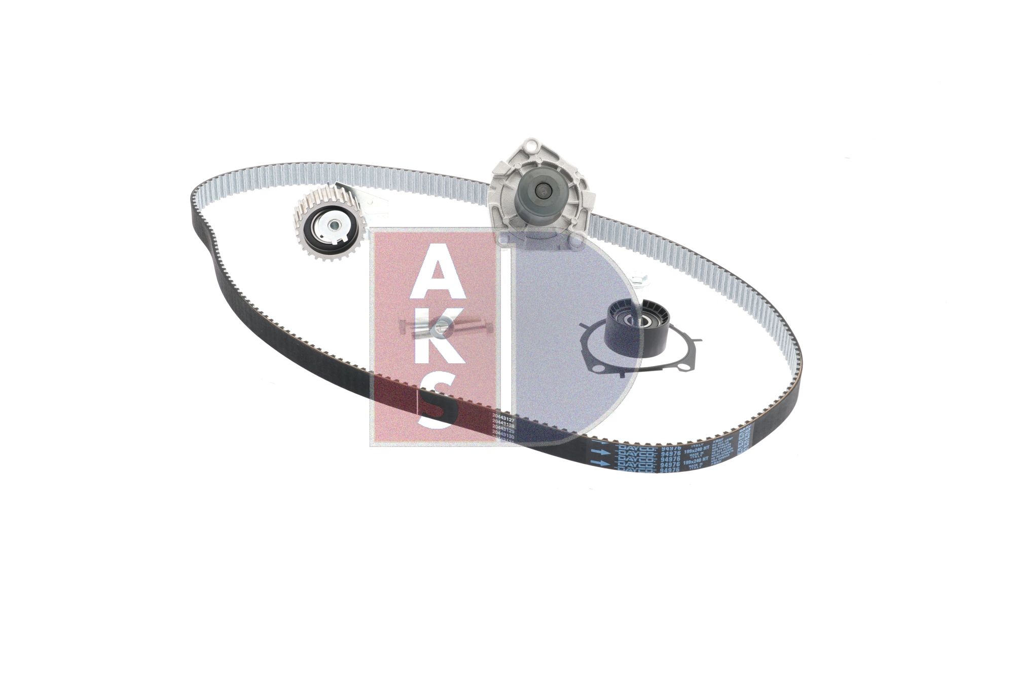 AKS DASIS Water pump and timing belt kit 570332N
