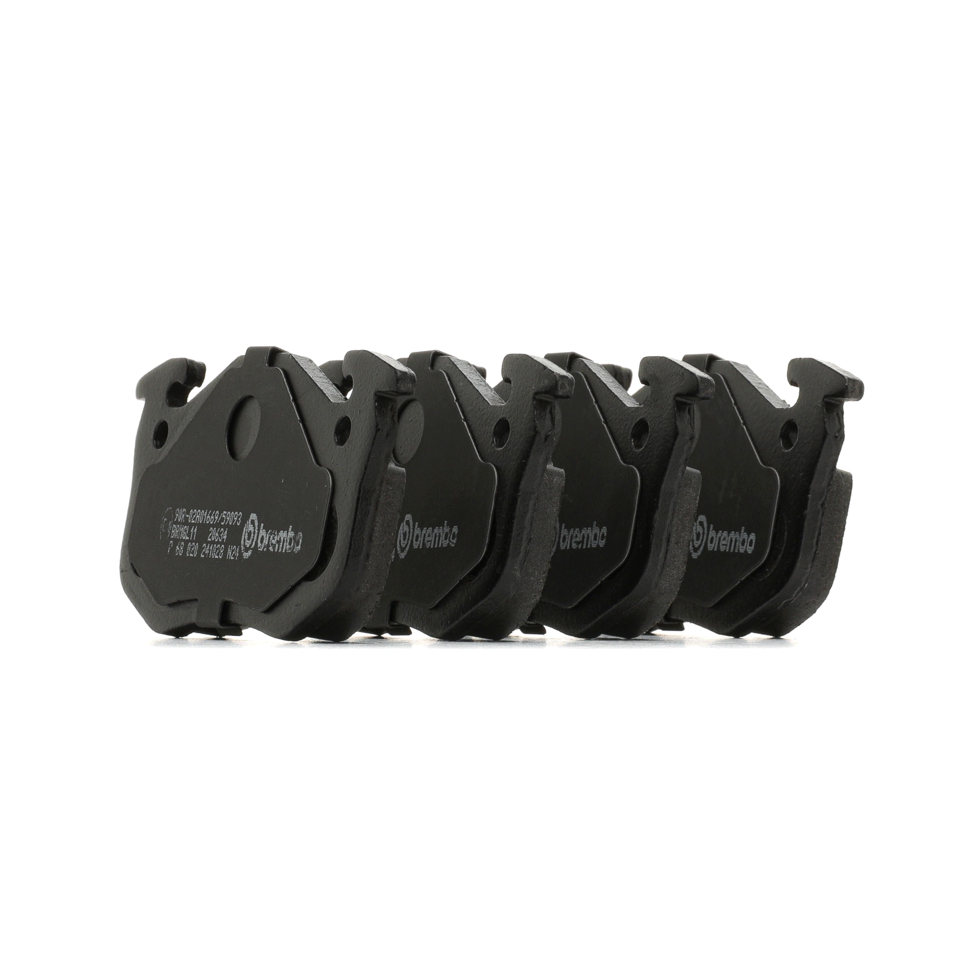 BREMBO P 68 020 Destičky na RENAULT TWINGO I (C06_)