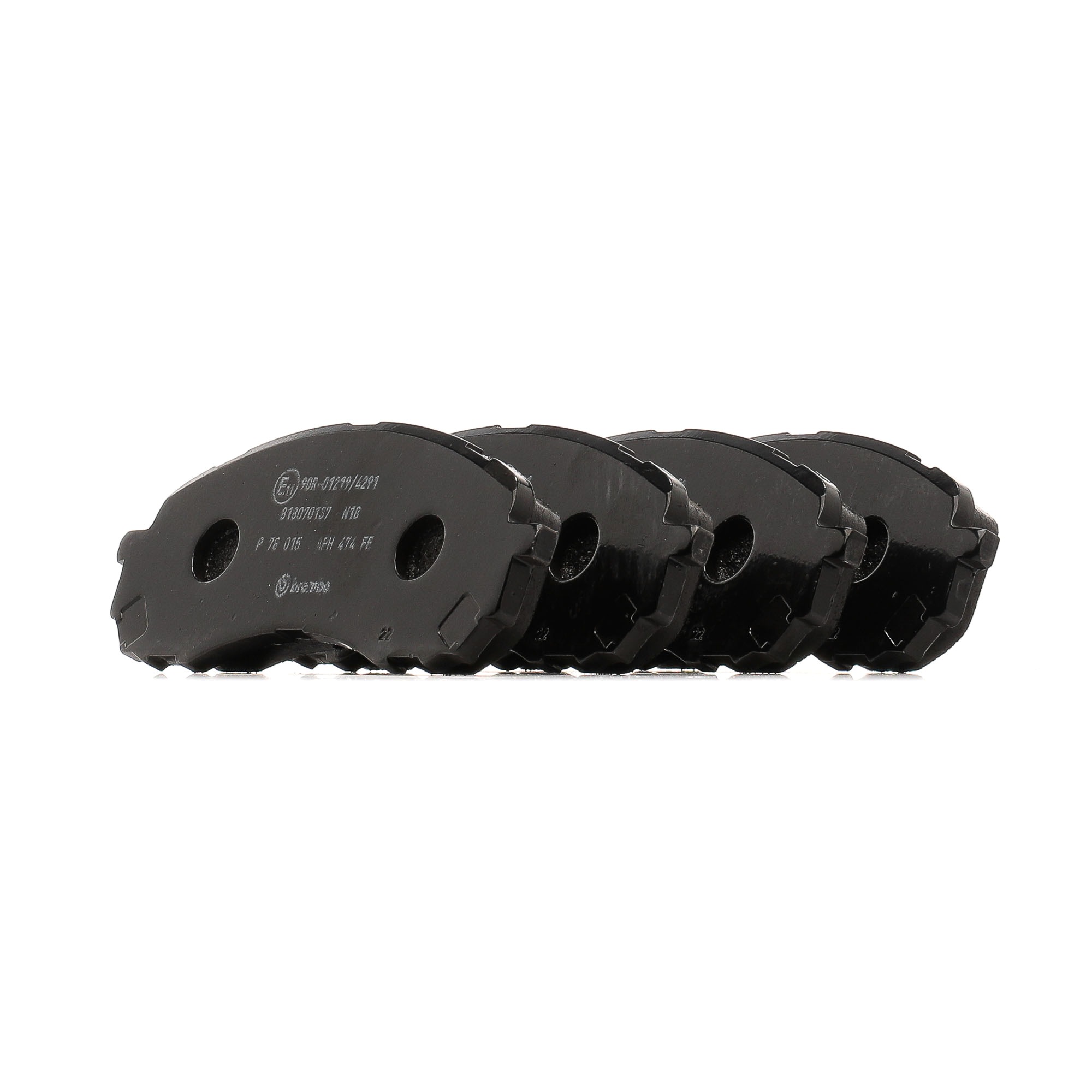 24372 P78015 Fékbetét készlet, tárcsafék BREMBO 26296-AE190 SUBARU
