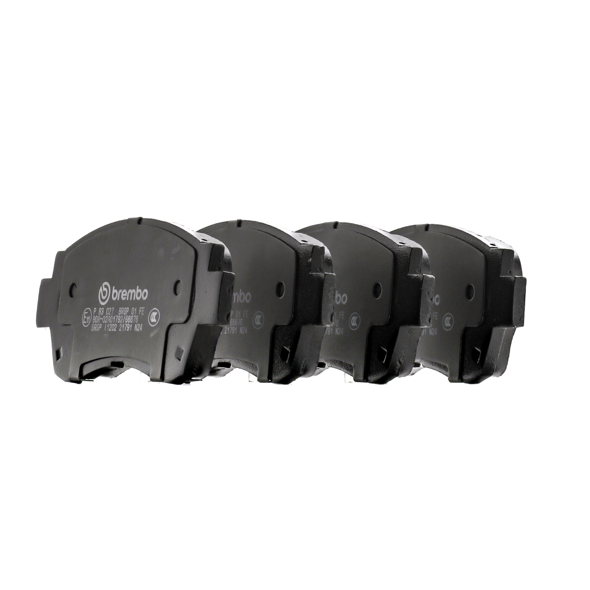 P 83 027 Racing brake pads TOYOTA CELICA BREMBO
