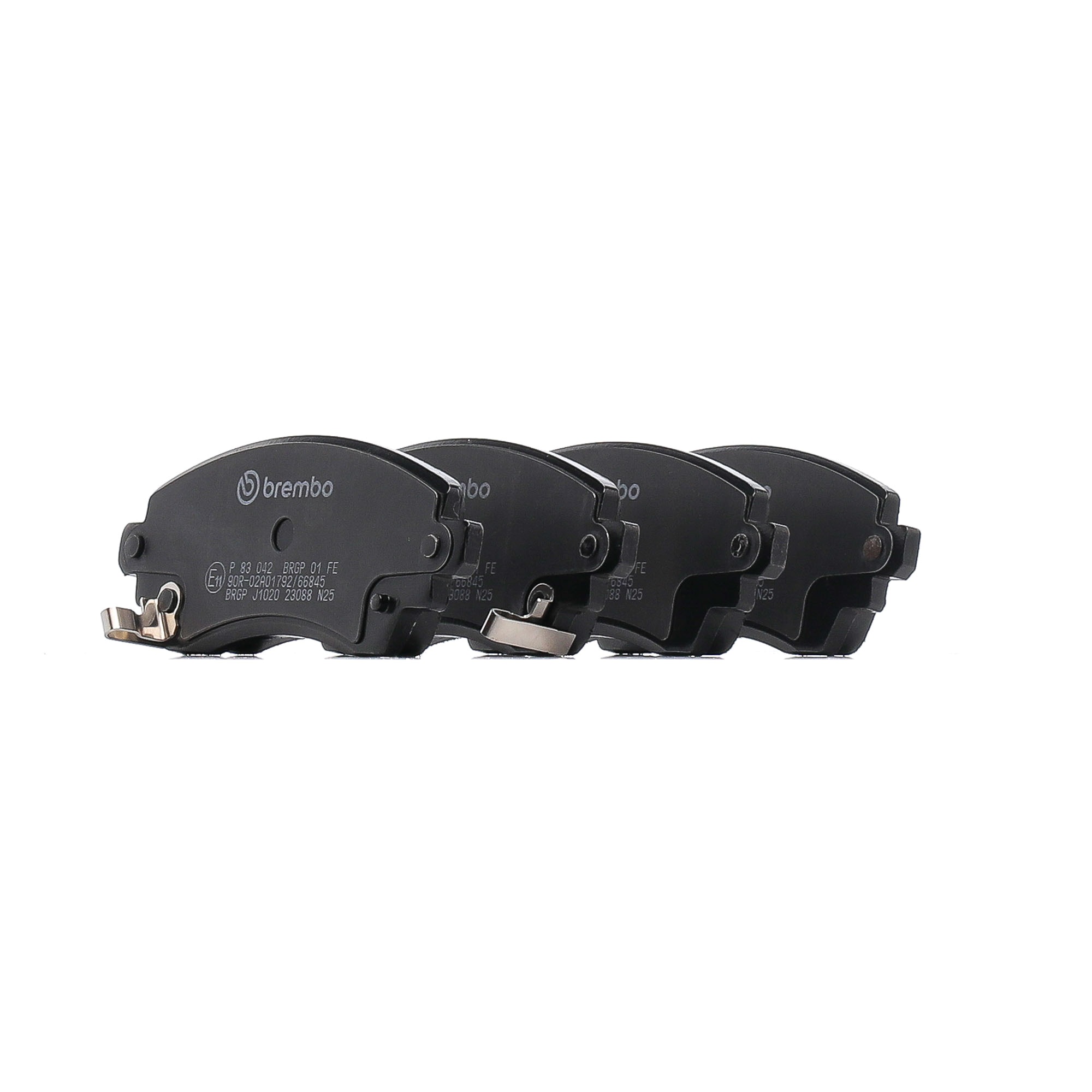 BREMBO P 83 042 Plaquettes de frein pas cher dans magasin en ligne