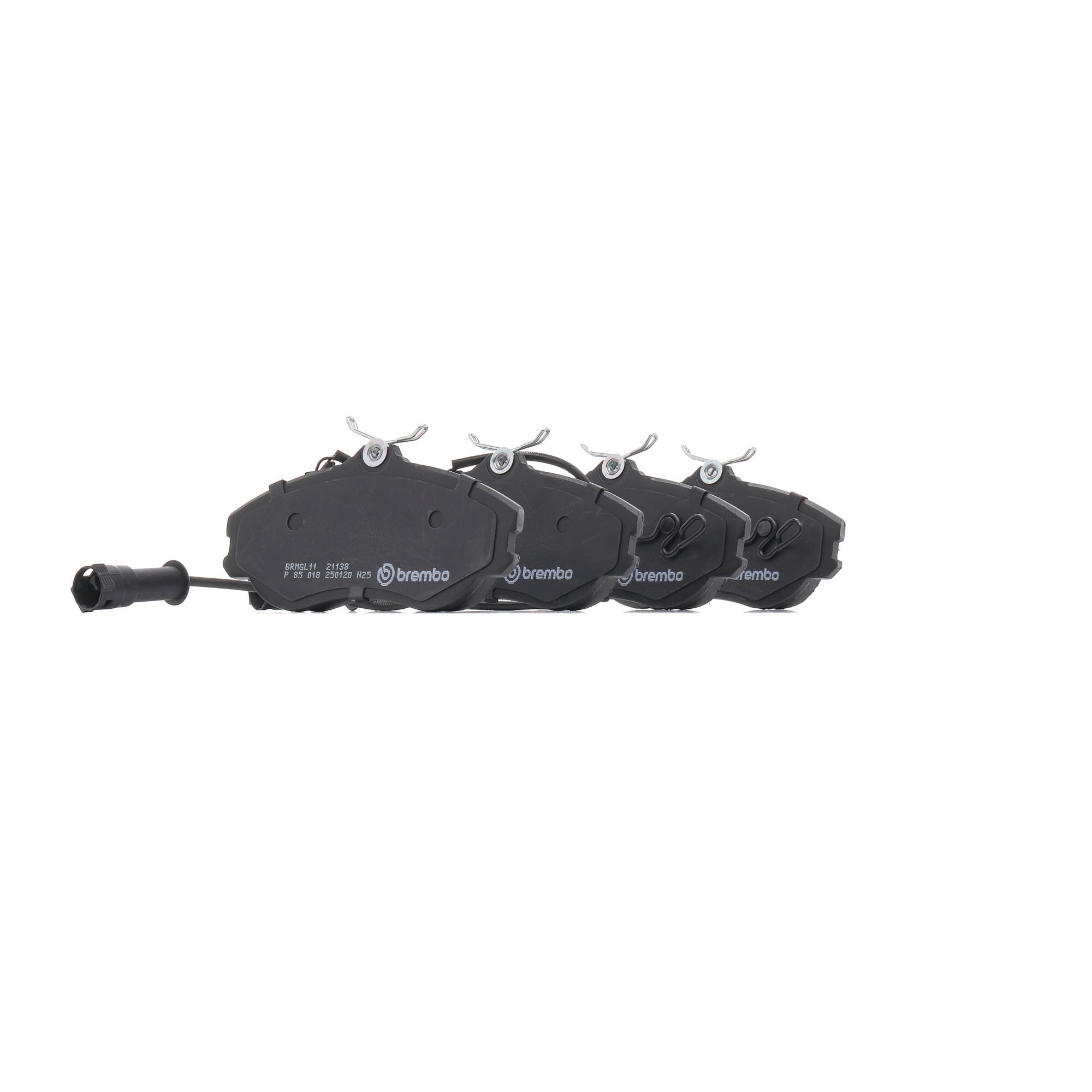 BREMBO P 85 018 Jarrupalat, levyjarru Sis. kulumisenilmaisimen