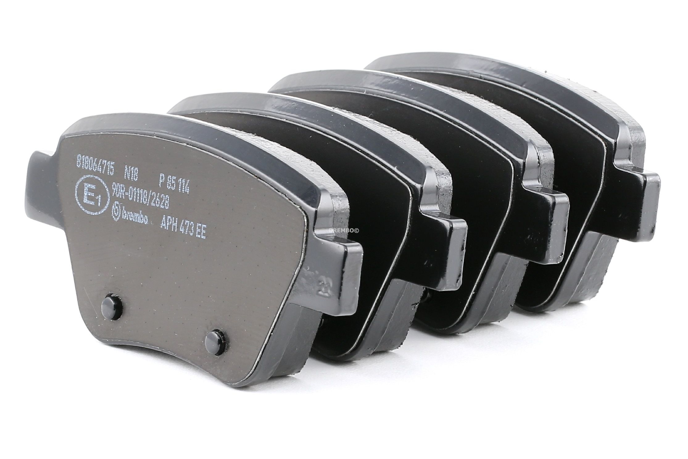Brembo P 85 011 - Pastiglie Freno Anteriori Per Auto (Qualità Prime, Performance E Sicurezza)