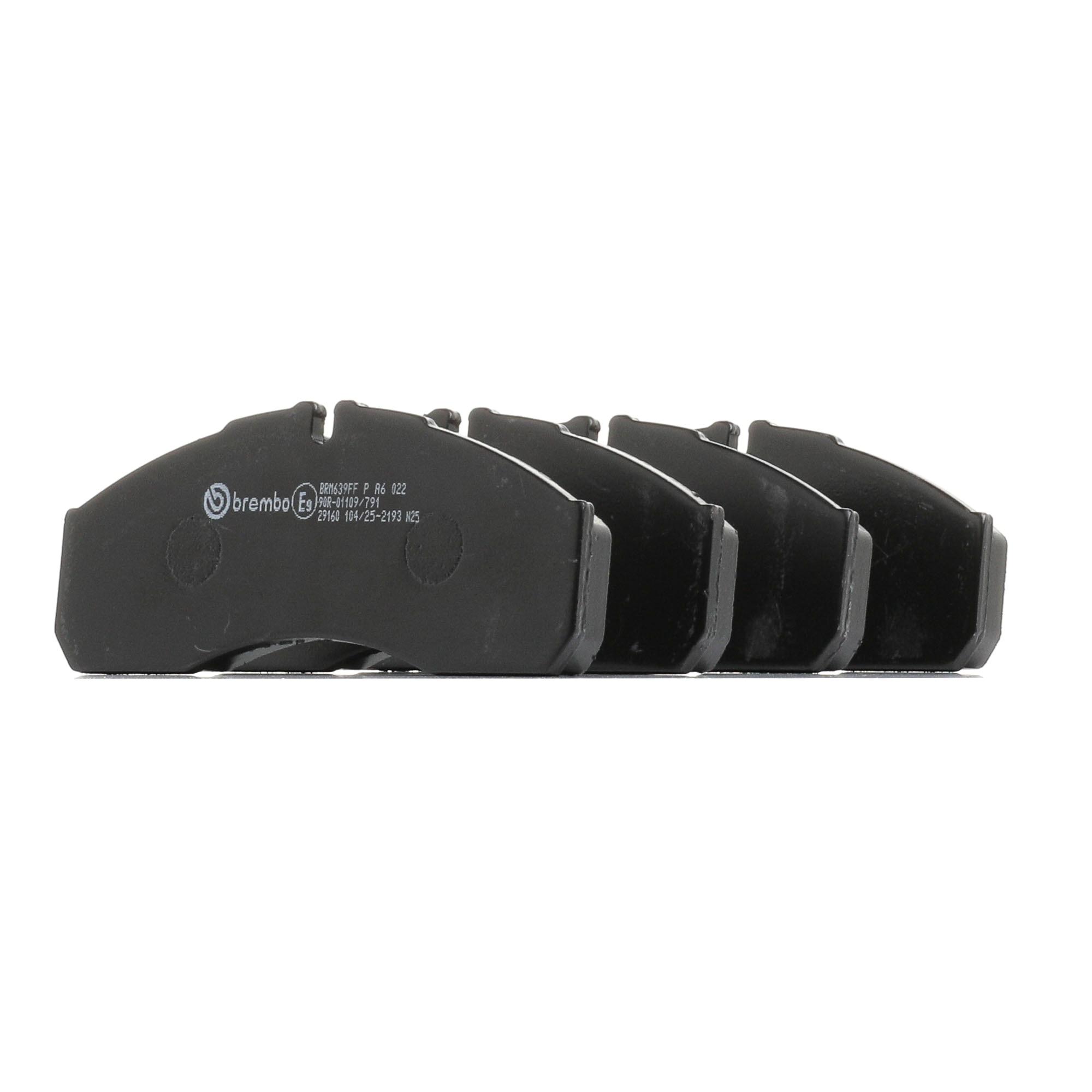 BREMBO P A6 022 Sada brzdových destiček, kotoučová brzda levné v eshop