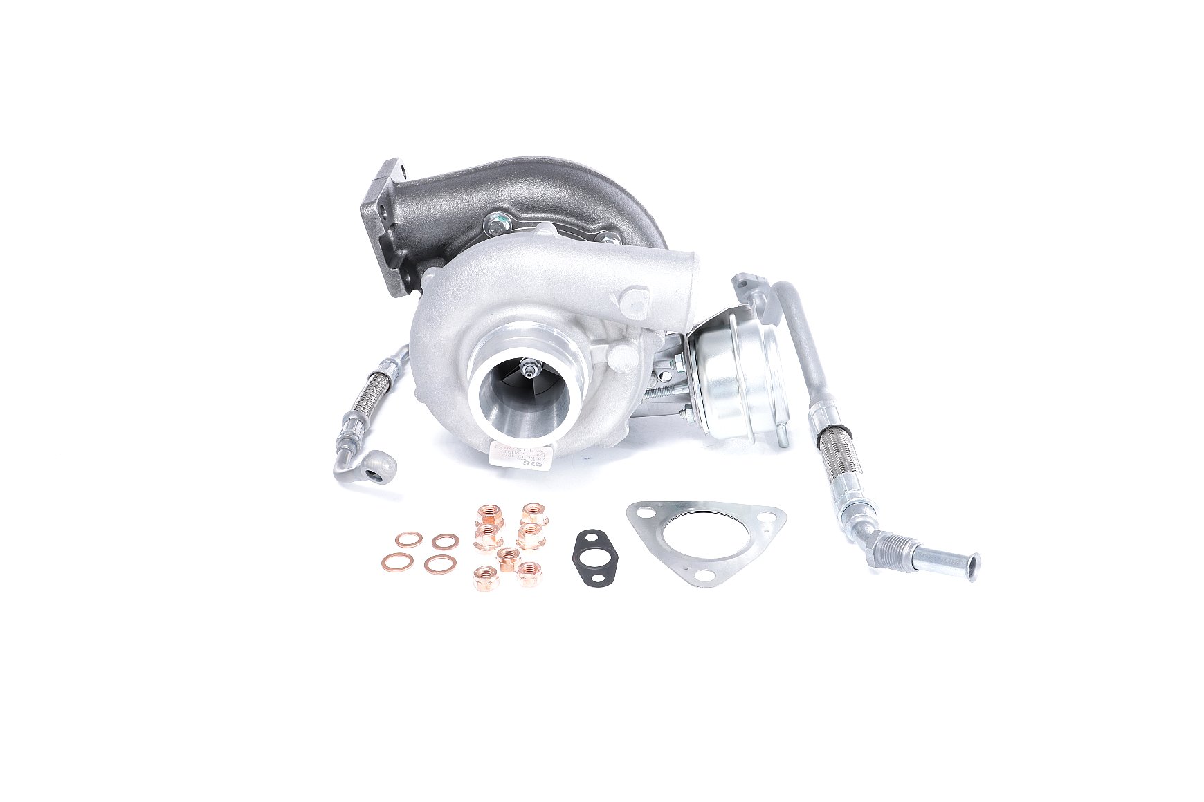 BTS TURBO Turbocompresseur à gaz d'échappement, avec matériel de montage/fixation, avec aspiration d'huile, avec évacuation d'huile, avec instructions de montage Turbo T981095BT acheter en ligne