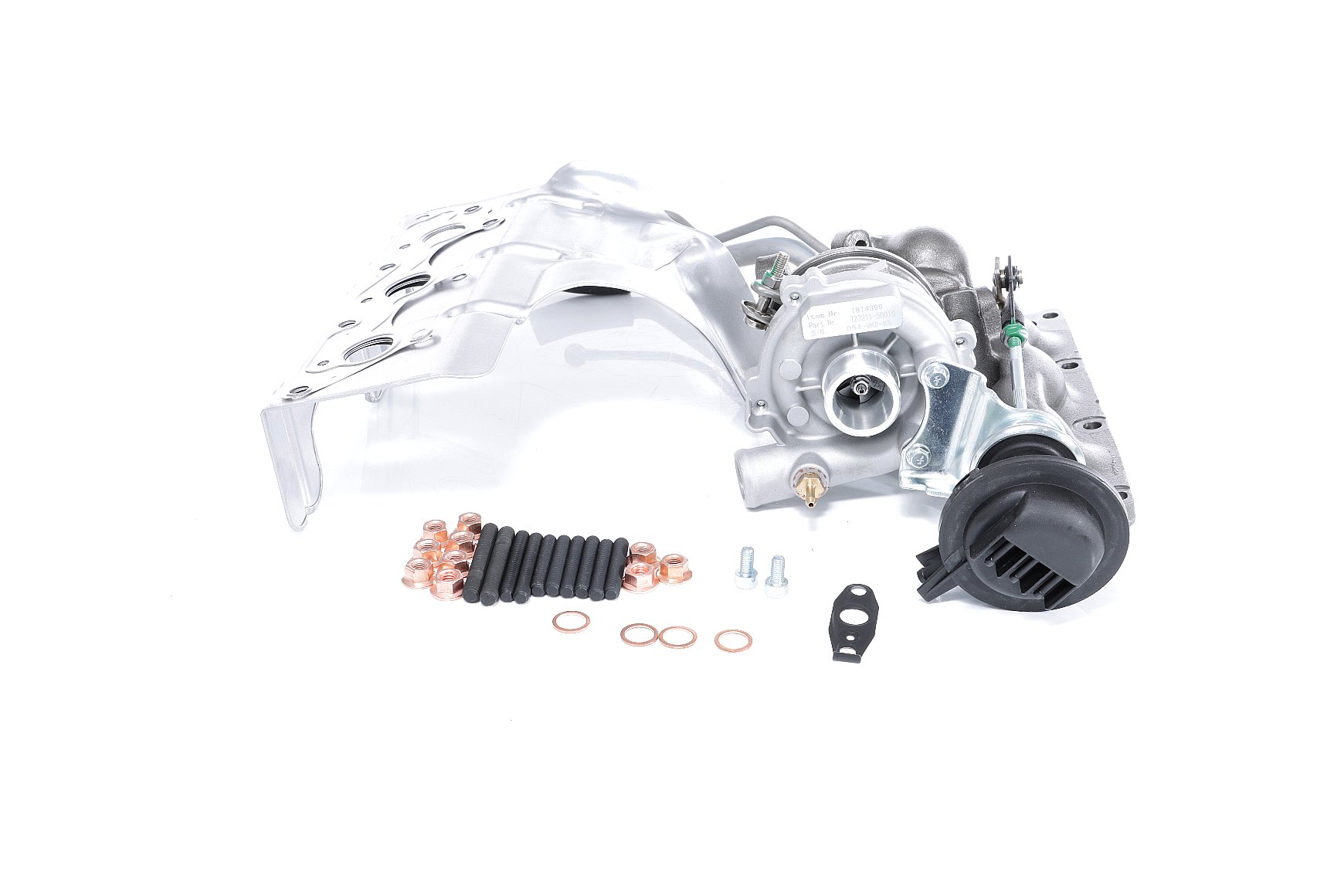 BTS TURBO Turbocompressore a gas scarico, con condotto afflusso olio, con condotto scarico olio, con materiale di fissaggio/montaggio Turbo T981232BT acquisto online