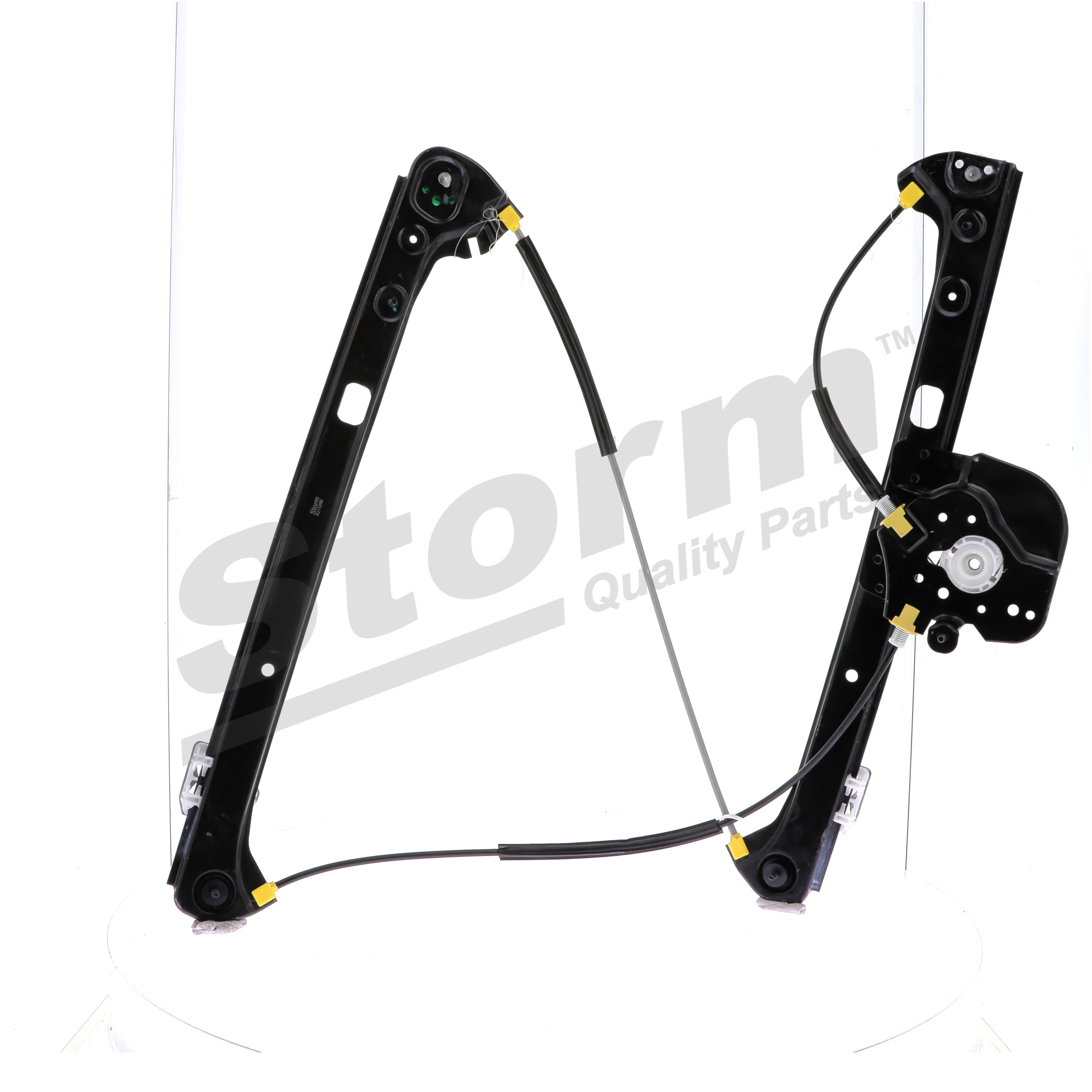 17378 STORM QUALITY PARTS vorne rechts, Betriebsart: elektrisch, ohne Elektromotor, mit Komfortfunktion Fensterheber 17378