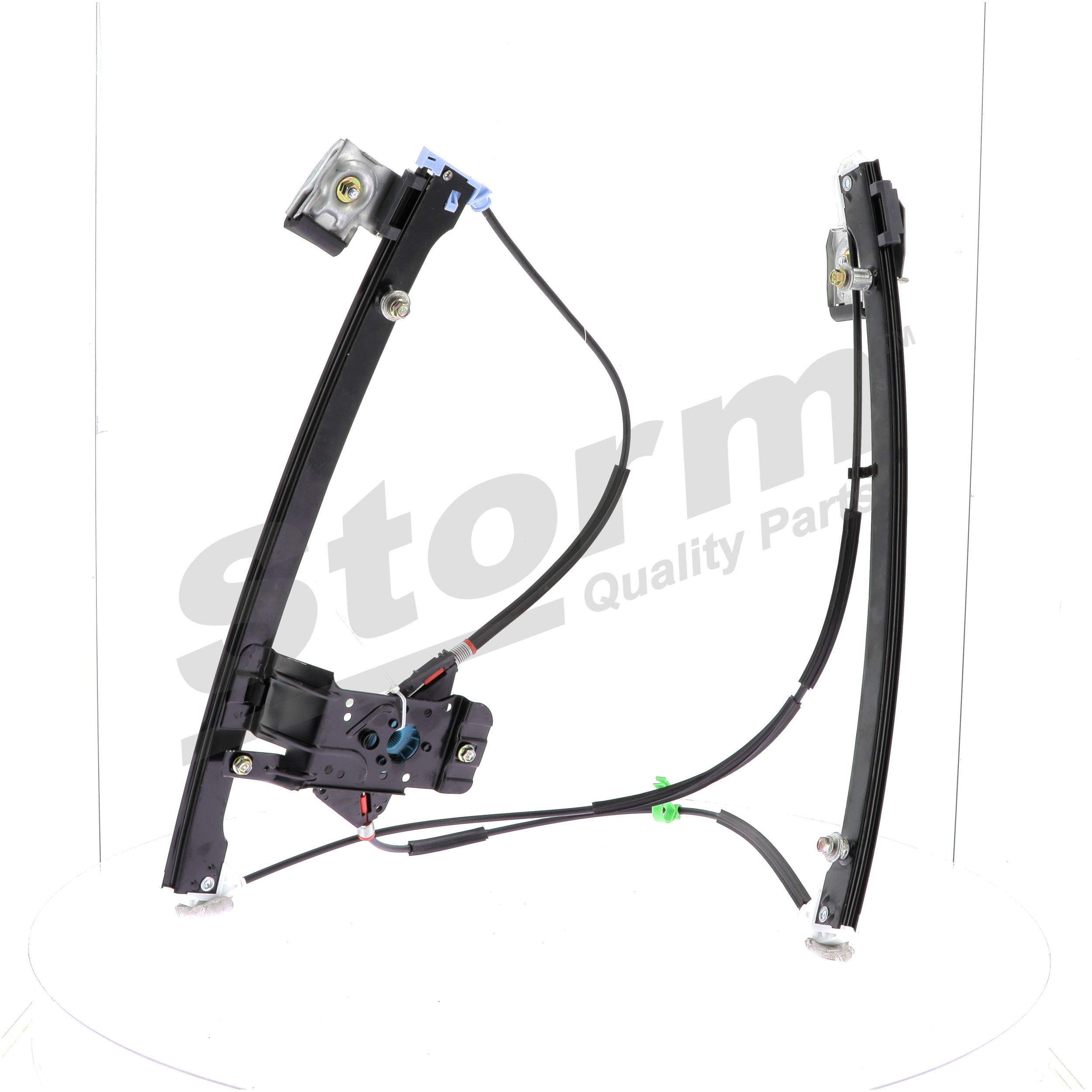 Купете 90273 STORM QUALITY PARTS отпред отляво, вид на експлоатация: ръчен, без електромотор, без функция комфорт Стъклоподемник 90273 евтино