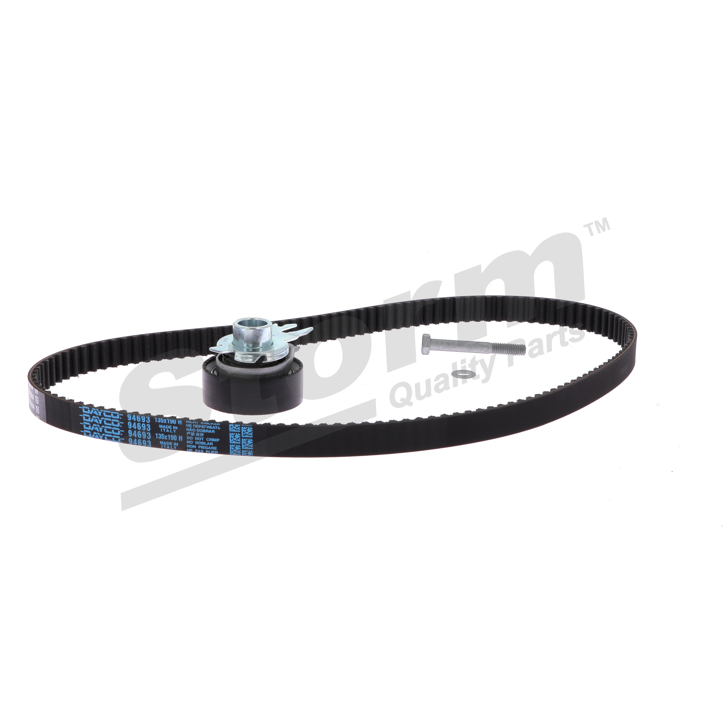 914316 Spriegotājrullītis, Gāzu sadales mehānisma piedziņas siksna STORM QUALITY PARTS 030109243Q+ CITROËN