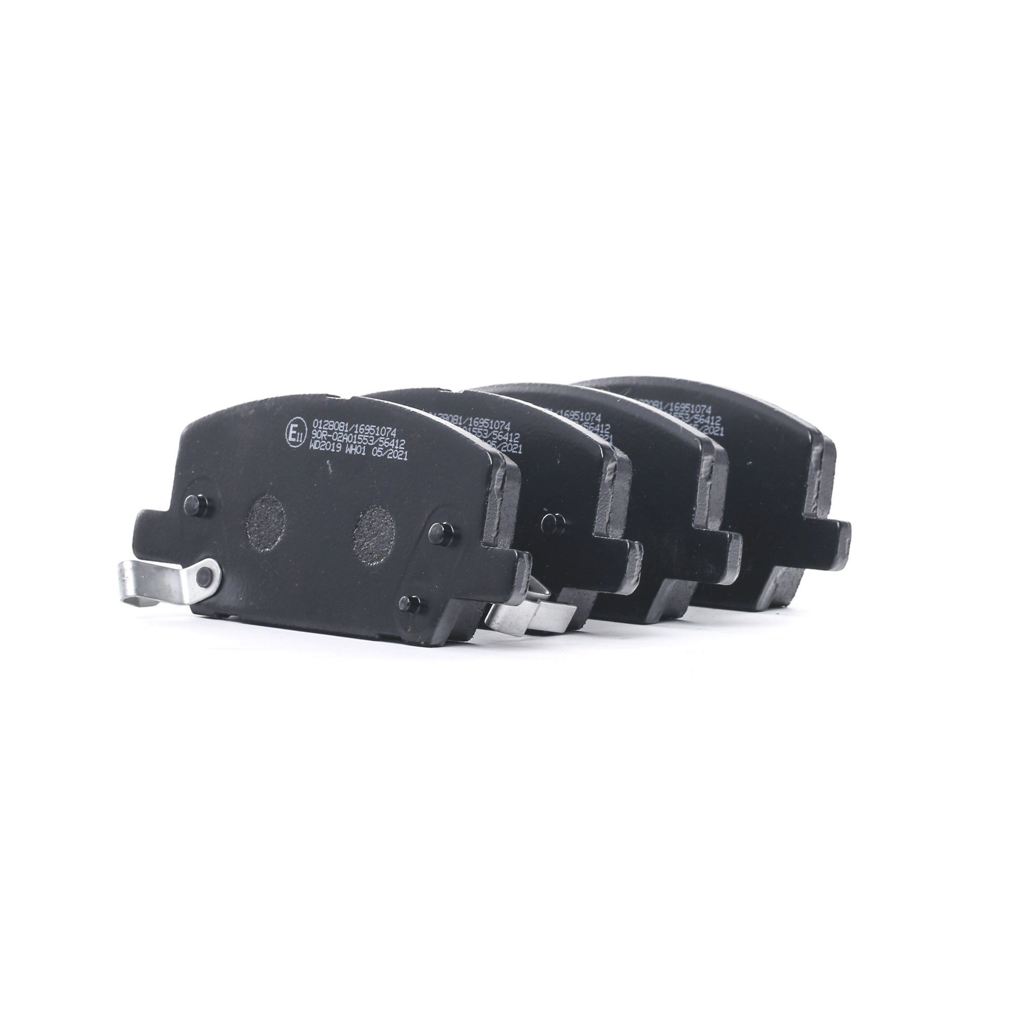 STARK SKBP-0012237 Kit pastiglie freni Assale anteriore, con segnalatore acustico usura