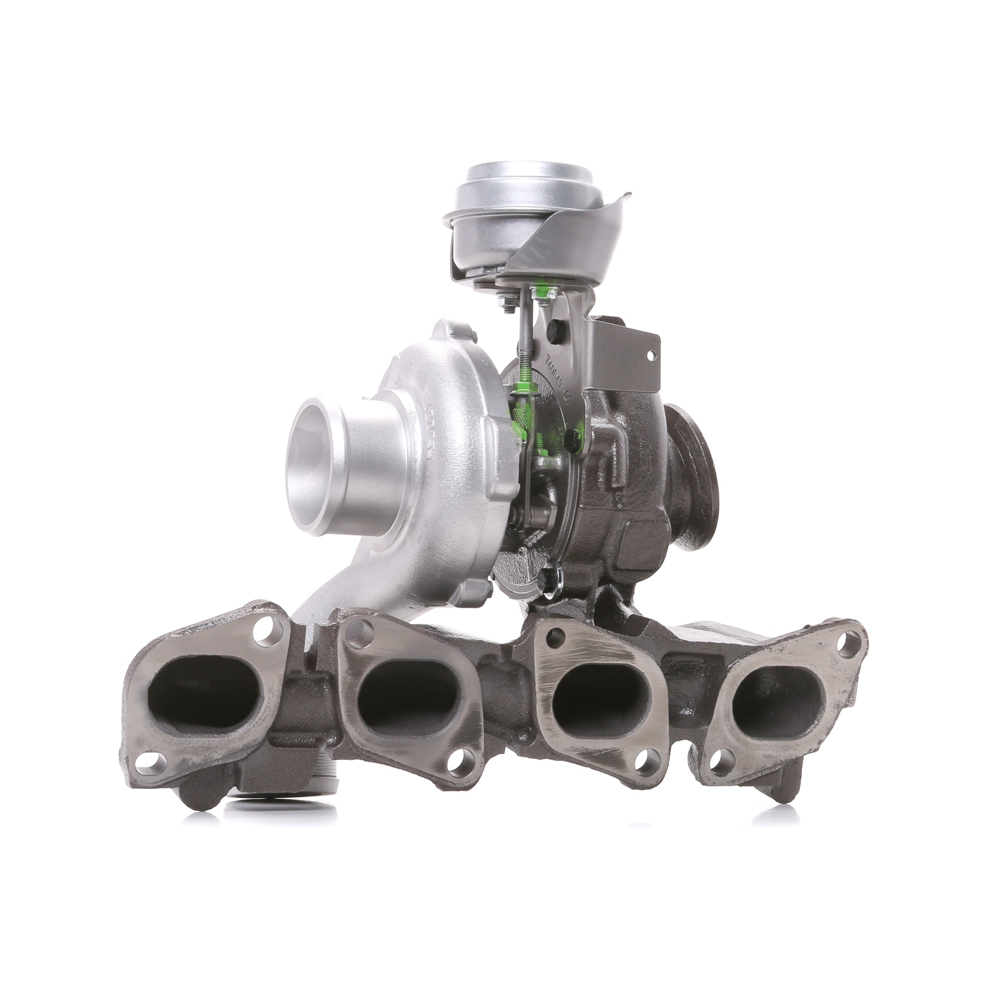 RIDEX REMAN 2234C0212R Turbocharger Exhaust Turbocharger, Air cooled, Pneumatic, with gaskets/seals