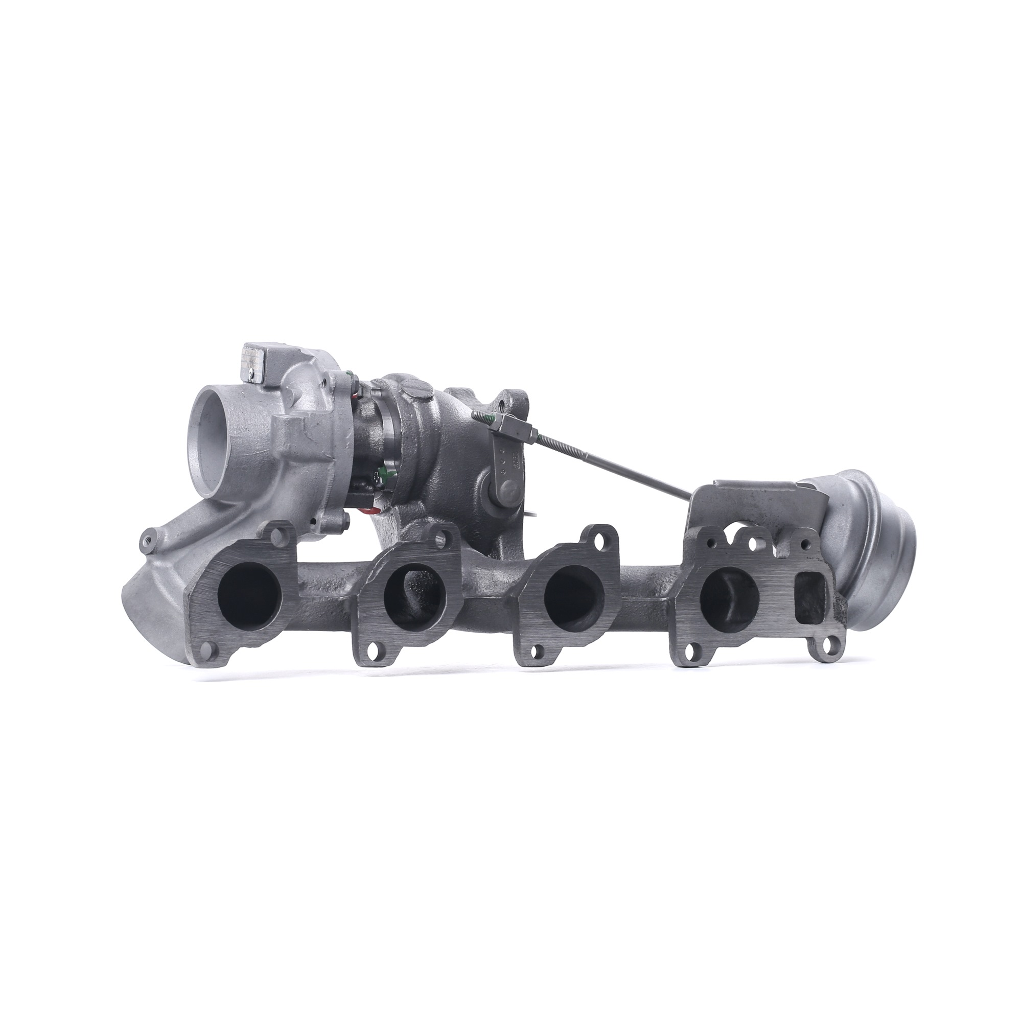RIDEX REMAN 2234C10047R Turbocharger Exhaust Turbocharger, Pneumatically controlled actuator, Pneumatic, Upper, with gaskets/seals