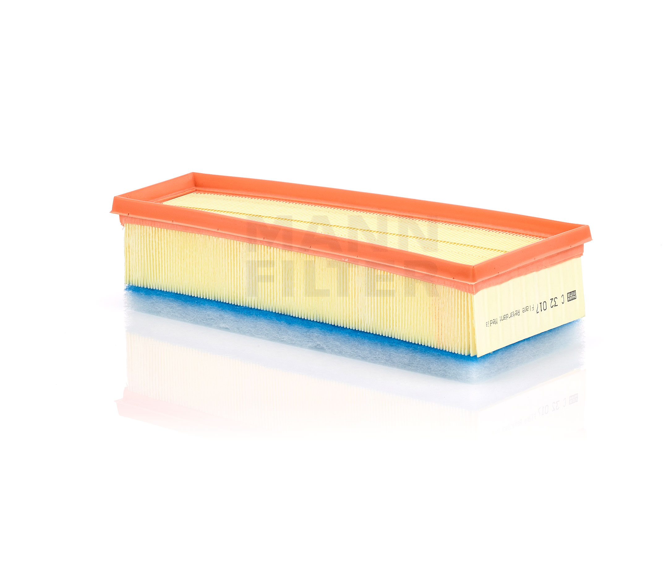 MANN-FILTER Length: 324 mm, Filter Insert Length: 324mm, Width: 137mm, Width 1: 92mm, Height: 76mm Engine air filter C 32 017 buy