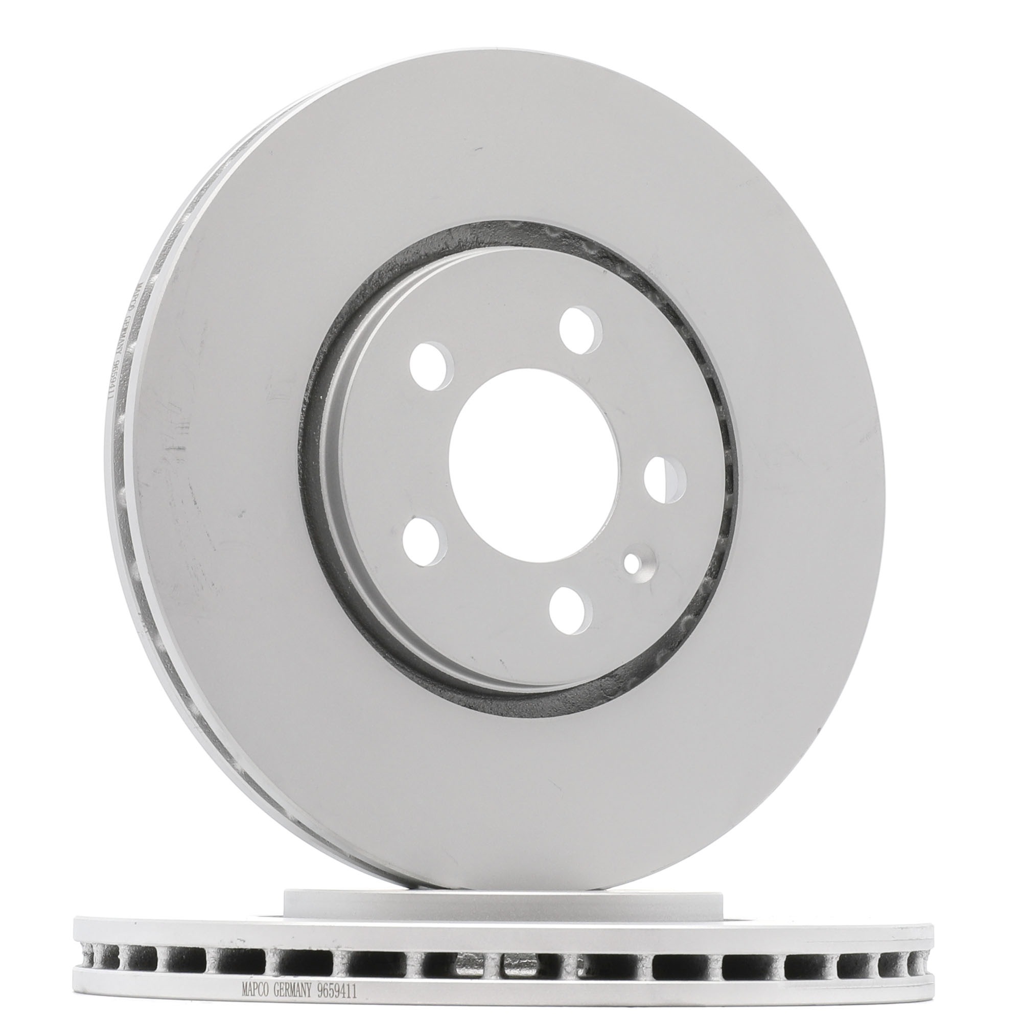 MAPCO 47934HPS Disques et plaquettes de freins Essieu avant, ventilé, contact de signal d'usure inclus